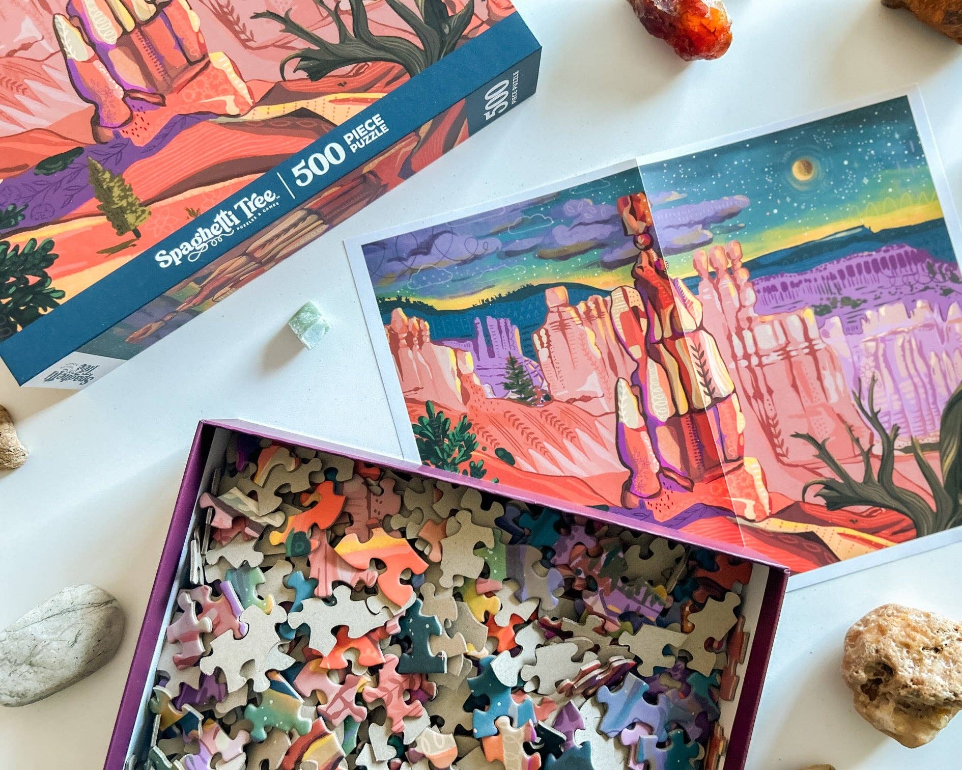 Spaghetti Tree- Bryce at Night 500 Pc Puzzle