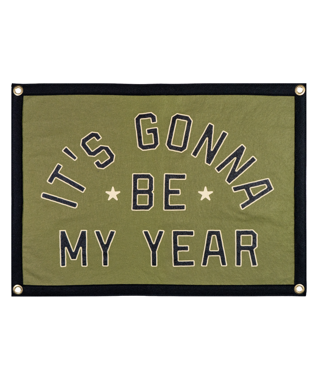 Oxford Pennant- It's Gonna Be My Year Camp Flag • All Time Low x Oxford Pennant