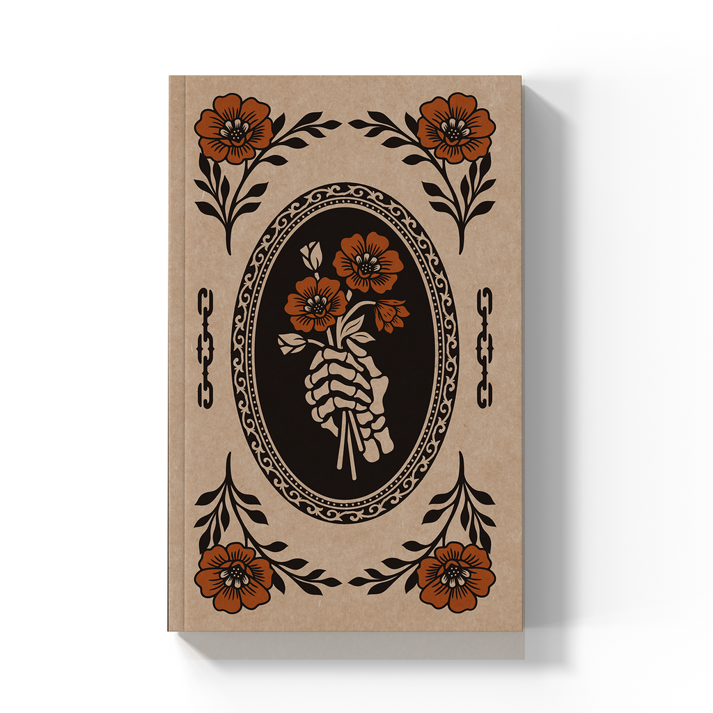 Denik- Bone & Bloom Kraft Classic Layflat Notebook