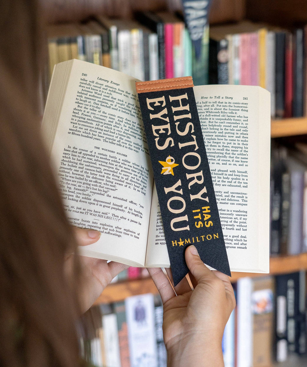Oxford Pennant- History Has Its Eyes On You Bookmark • Hamilton x Oxford Pennant