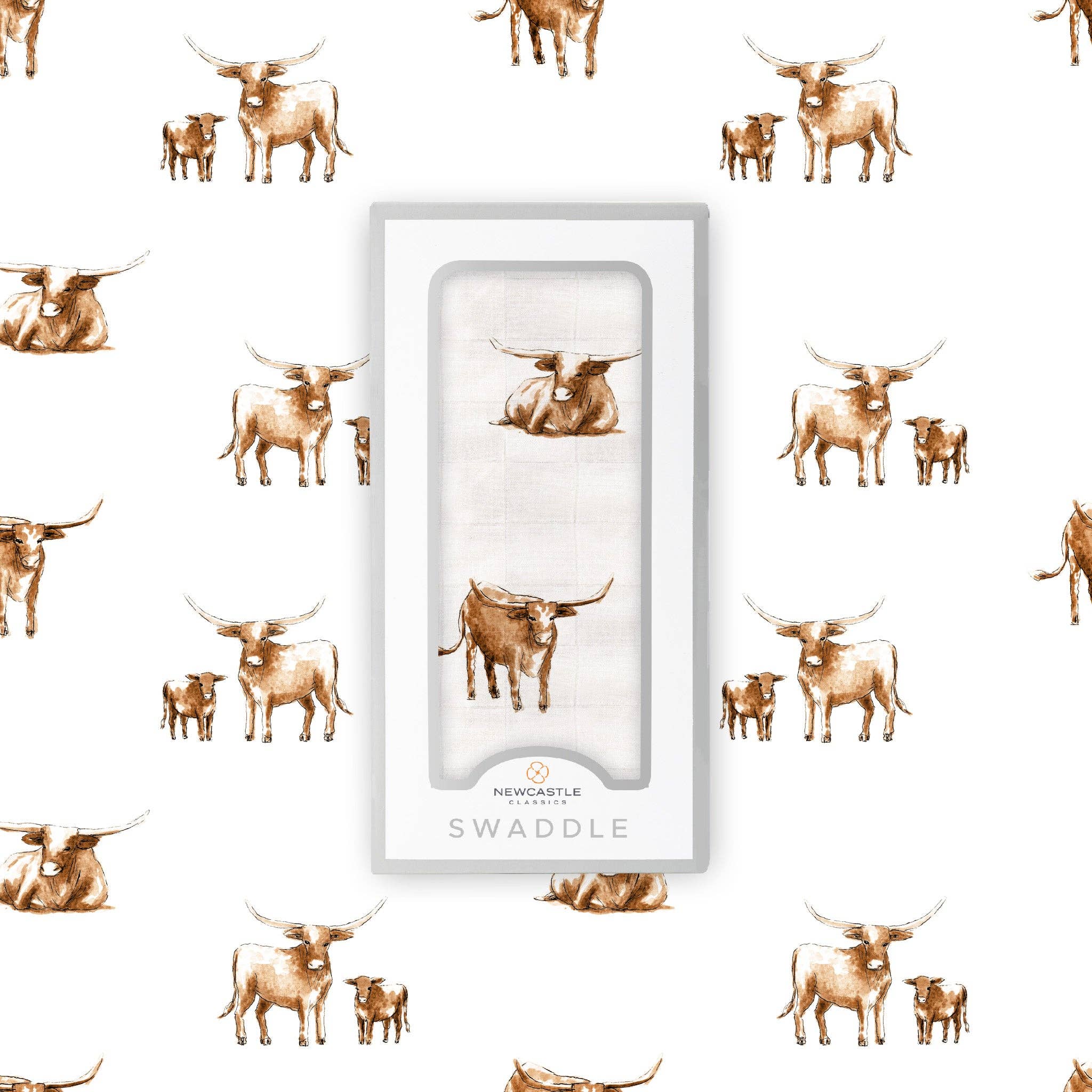 Newcastle Classics- Longhorn Swaddle