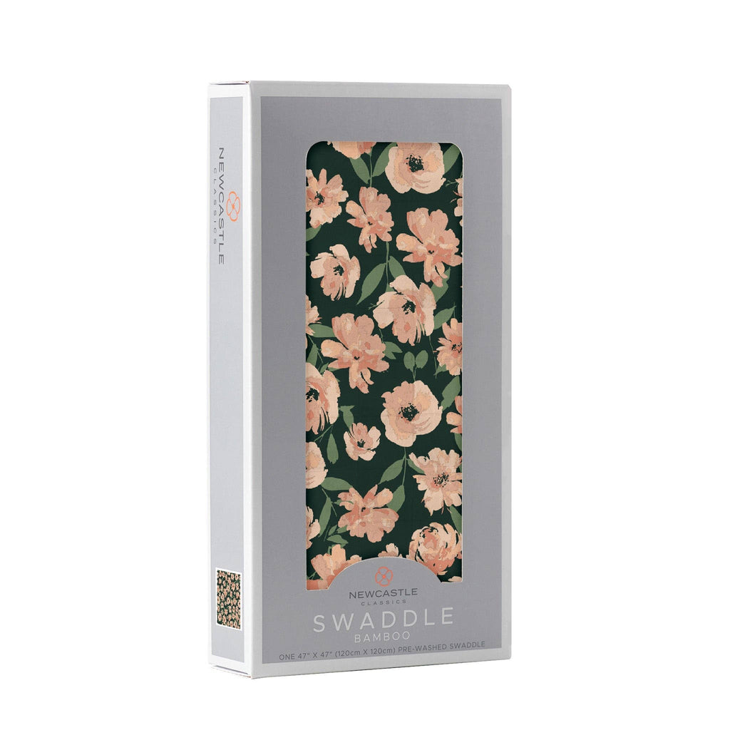 Newcastle Classics- Canyon Sunset Flowers Bamboo Swaddle