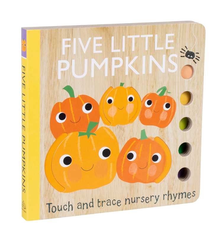 Simon & Schuster- Touch and Trace Nursery Rhymes: Five Little Pumpkins by Editors of Silver Dolphin Books