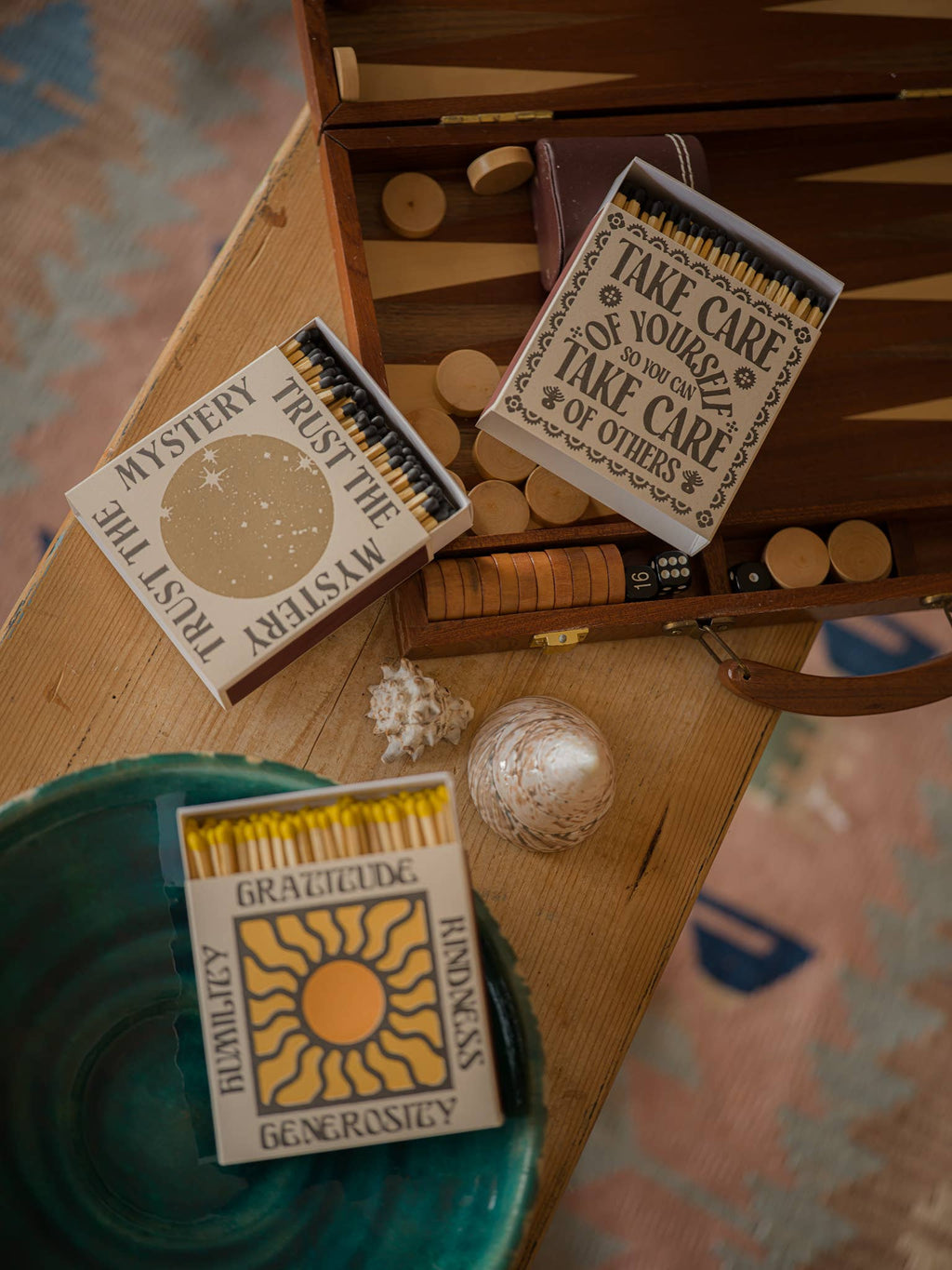 Archivist- Take Care of Yourself | Square - Safety Matches