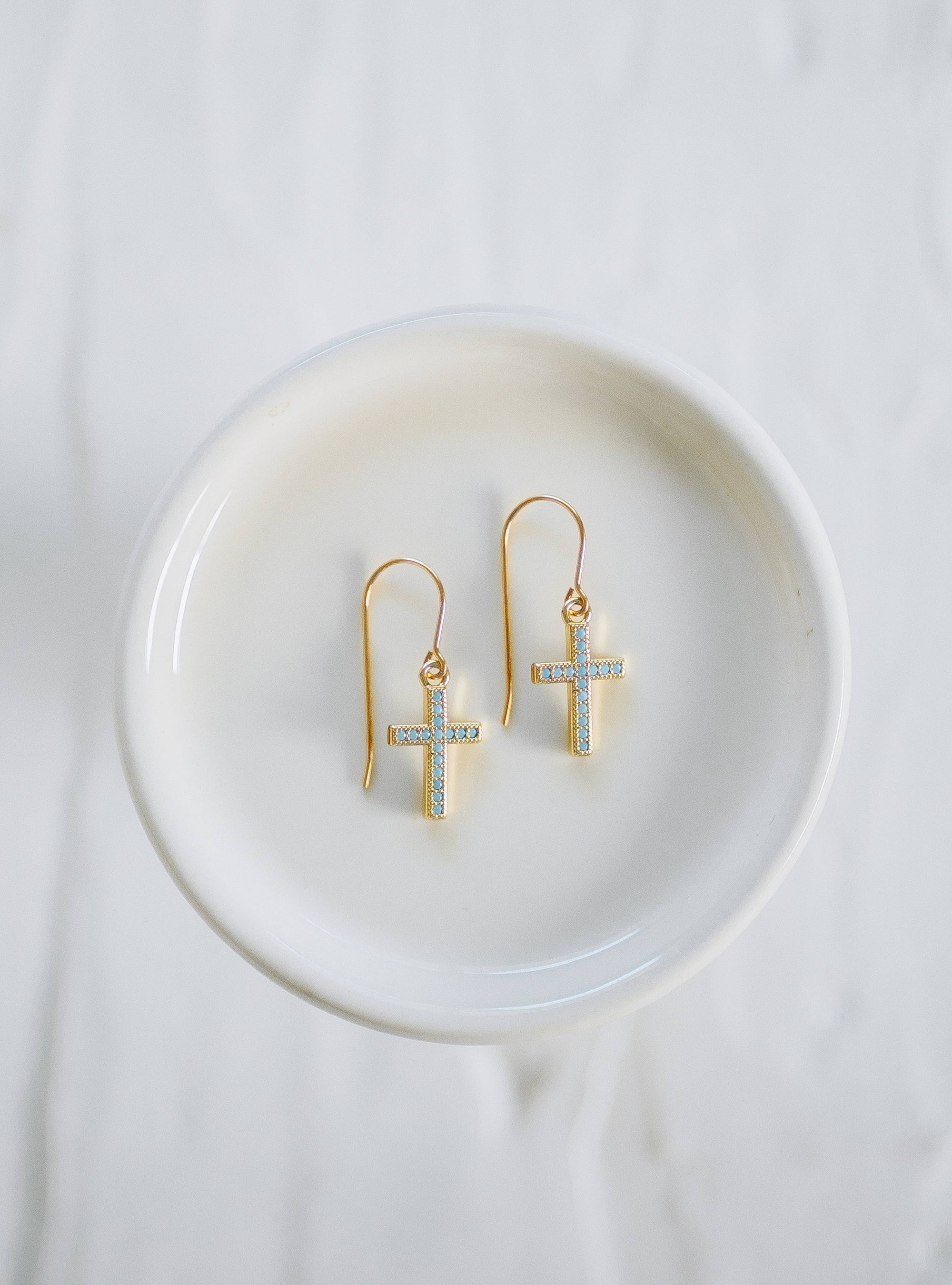 Reva Grey- Stevie Cross Earring