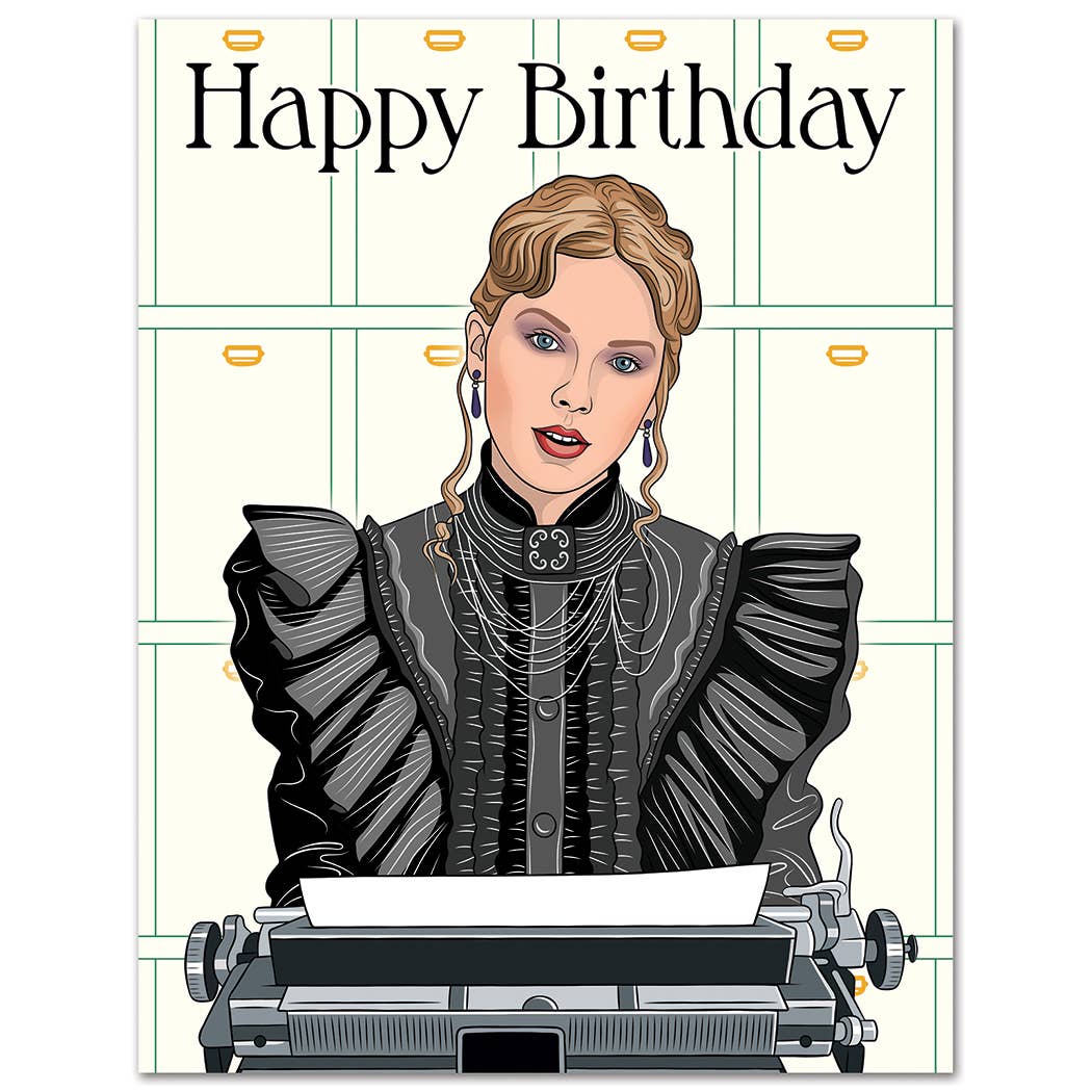 The Found- Taylor Tortured Poets Birthday Card