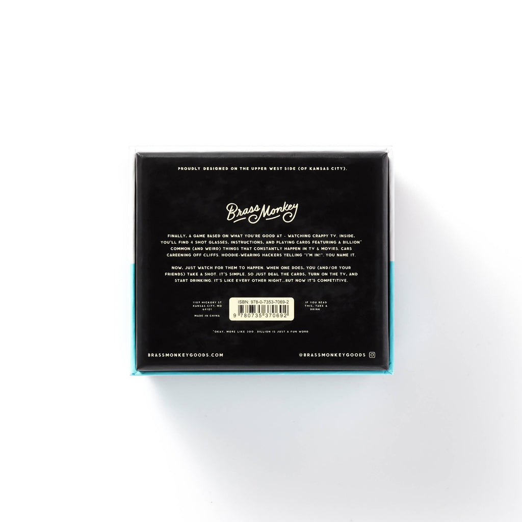 Chronicle Books- Brass Monkey Booze Clues Drinking Game Set