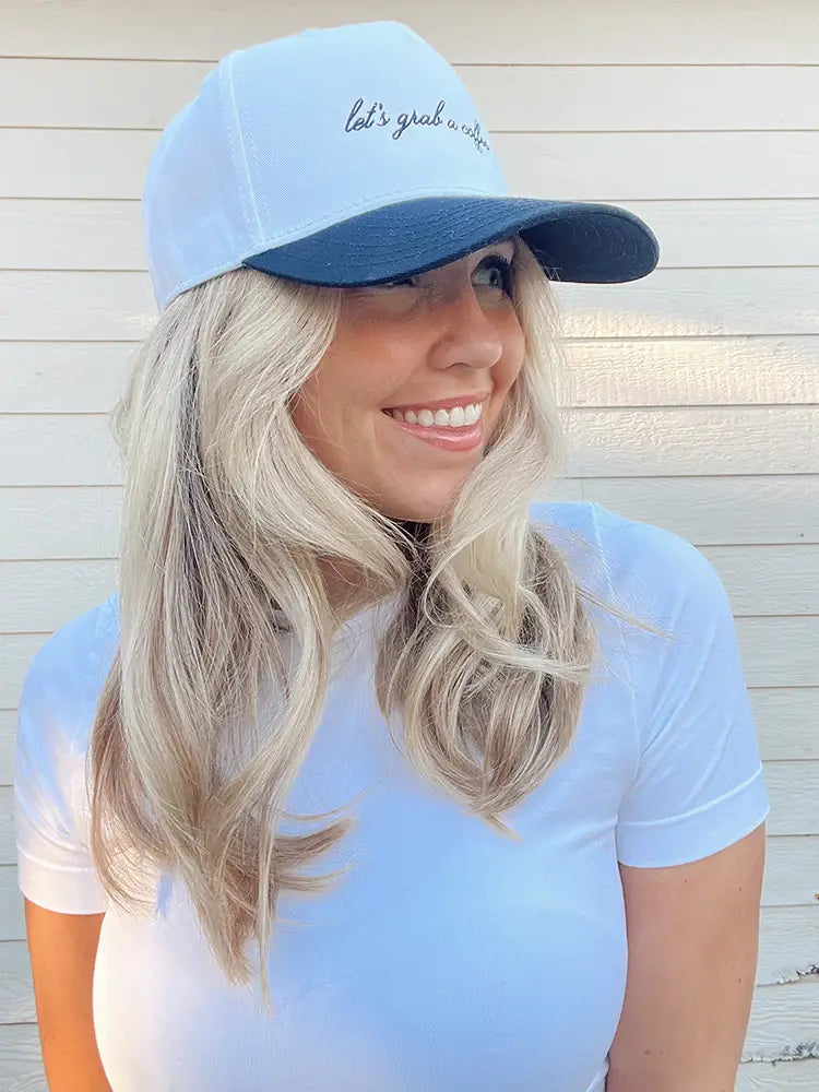 Maddon and Co- Let's Grab a Coffee Embroidered Trucker Hat