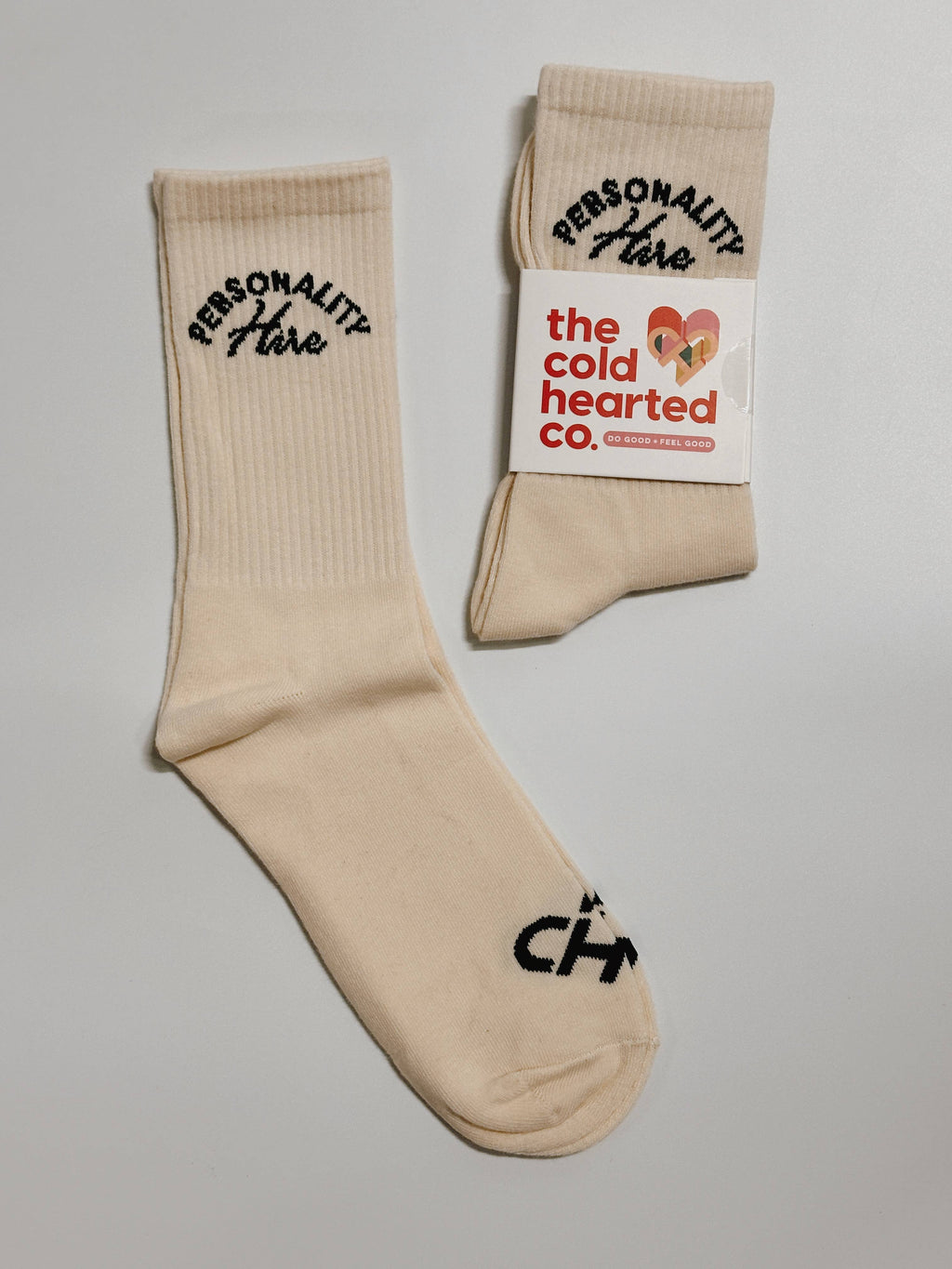 The Cold Hearted Collective- Funny Personality Hire Socks