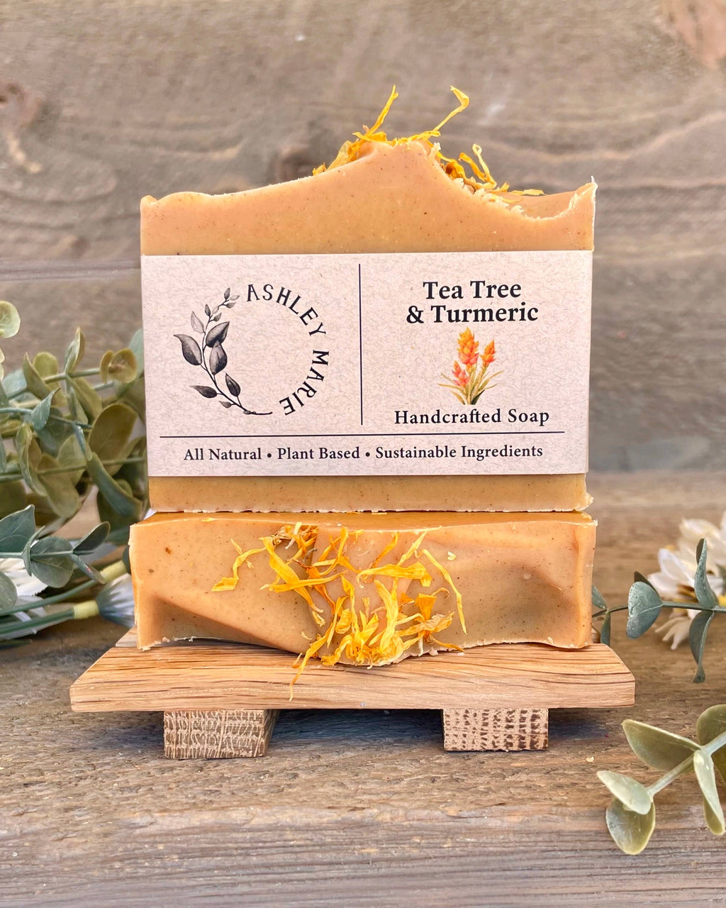 Ashley Marie Soap- Tea Tree & Turmeric Bar Soap