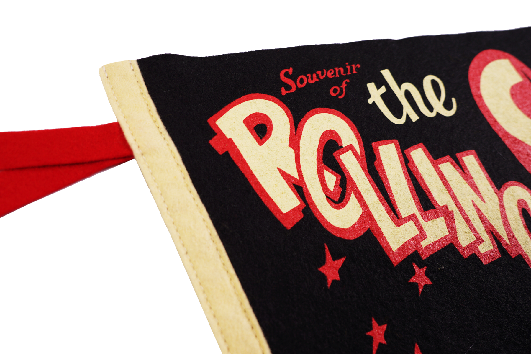 Oxford Pennant- Souvenir of the Rolling Stones Pennant • The Rolling Stones x Oxford Pennant