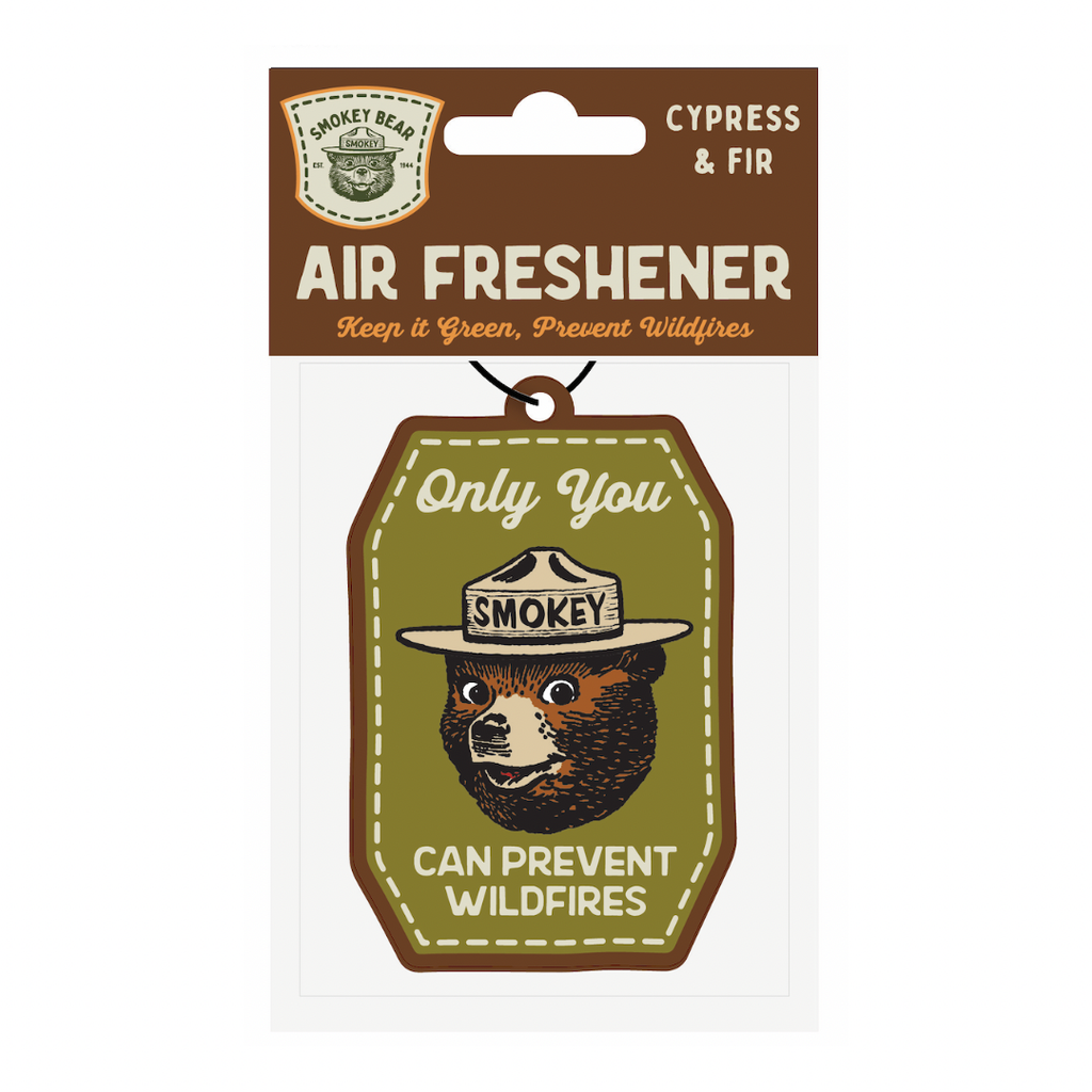 Good & Well Supply Co.- Cypress & Fir - Smokey Bear Air Freshener