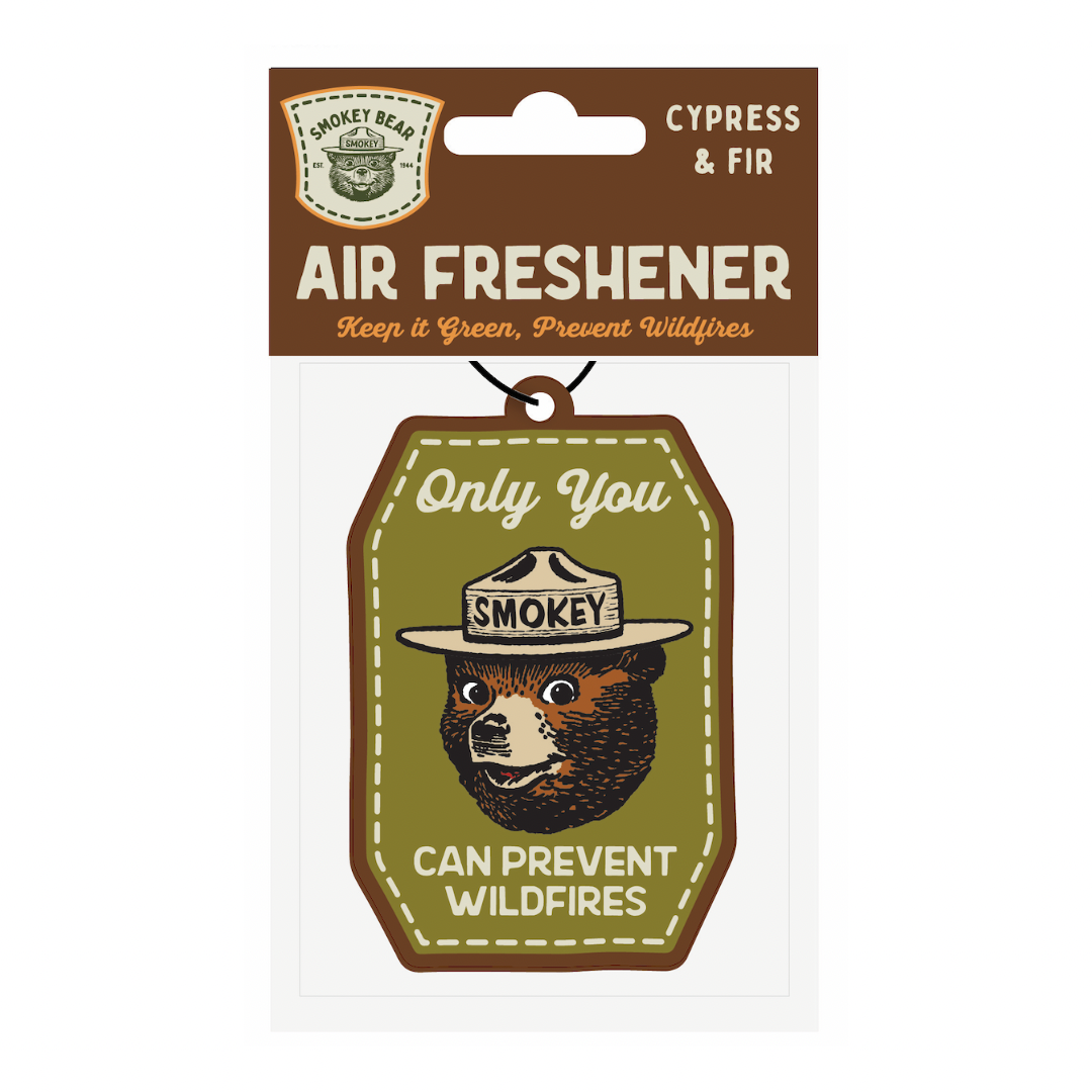 Good & Well Supply Co.- Cypress & Fir - Smokey Bear Air Freshener