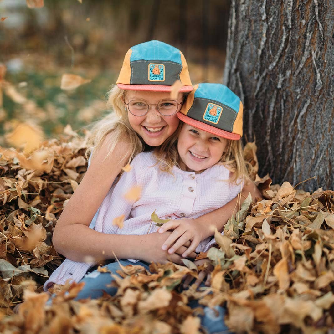 Trek Light- Happiest Camper Bear Baby & Kids Hat