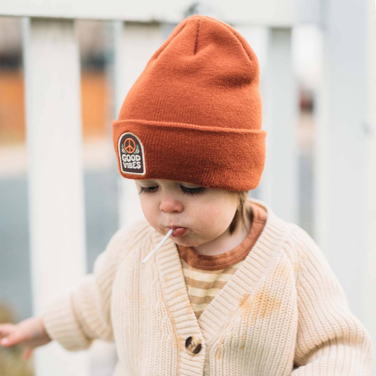 Trek Light- Good Vibes Baby & Kids Beanie