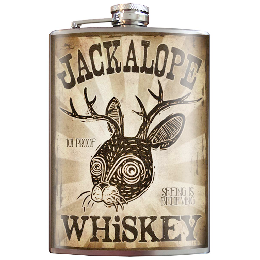 Lucky Jack- Flask - Jackalope Whiskey