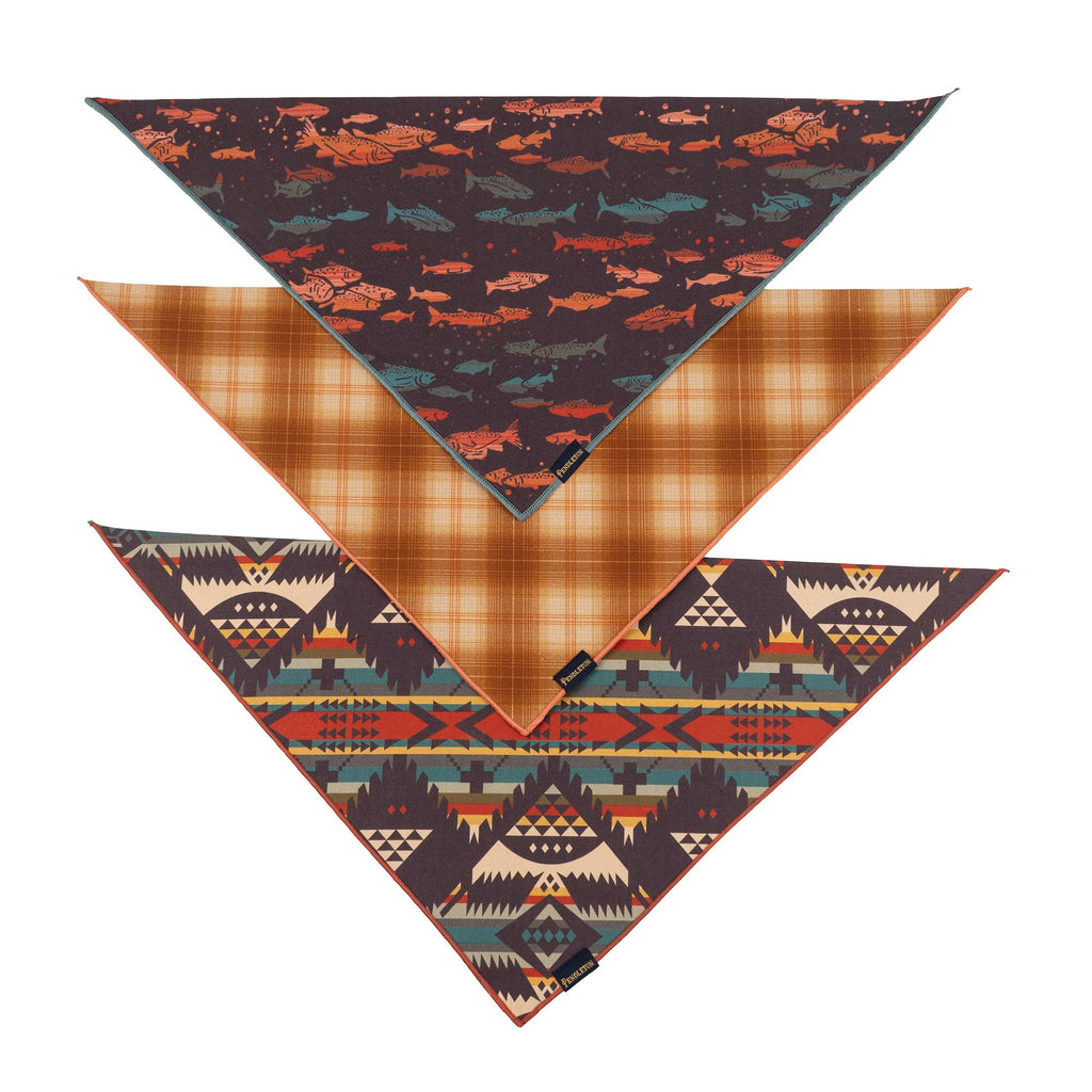 Caroline Pet Company- Pendleton Pet Bandana Multipack