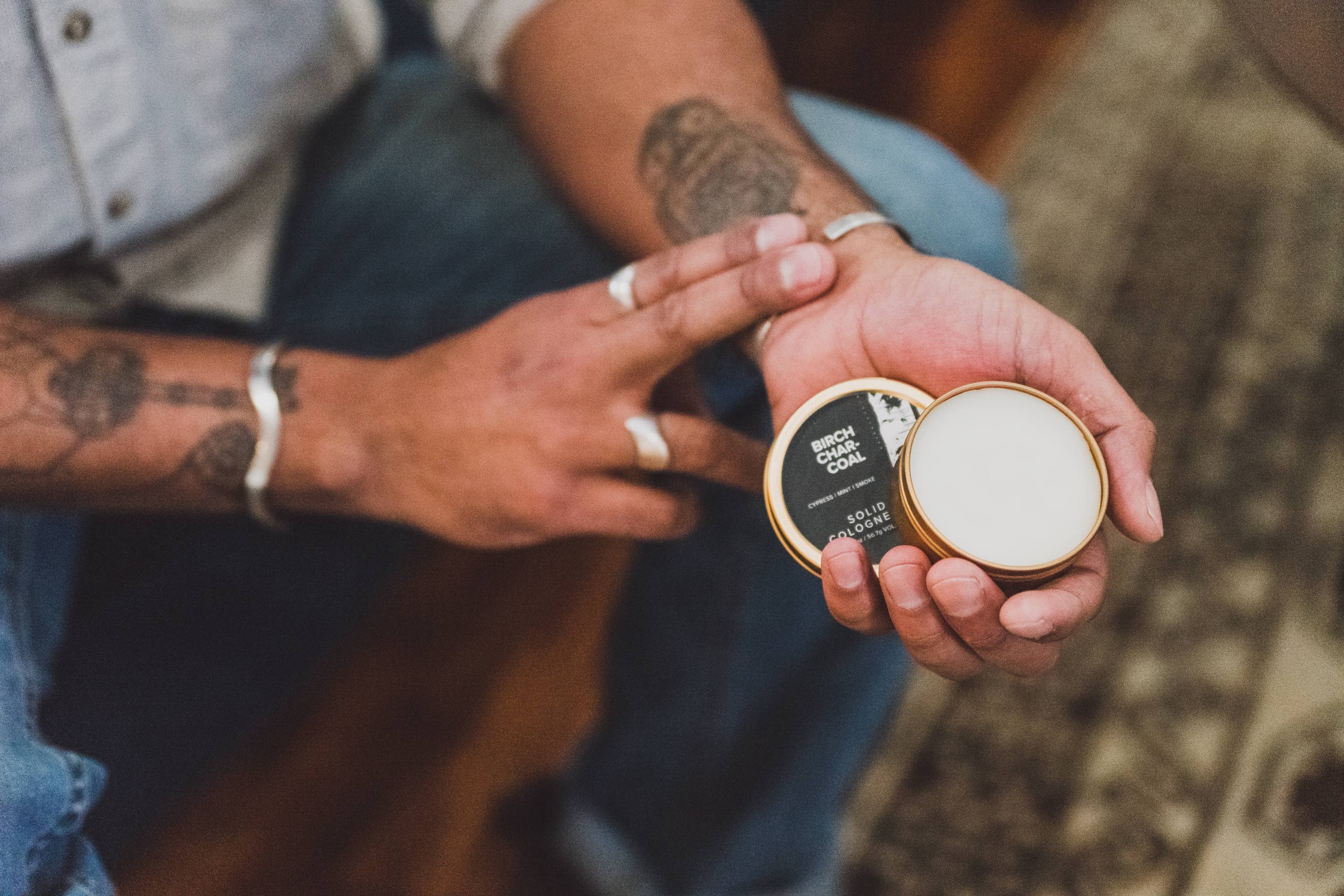 Broken Top Brands- Birch Charcoal Solid Cologne