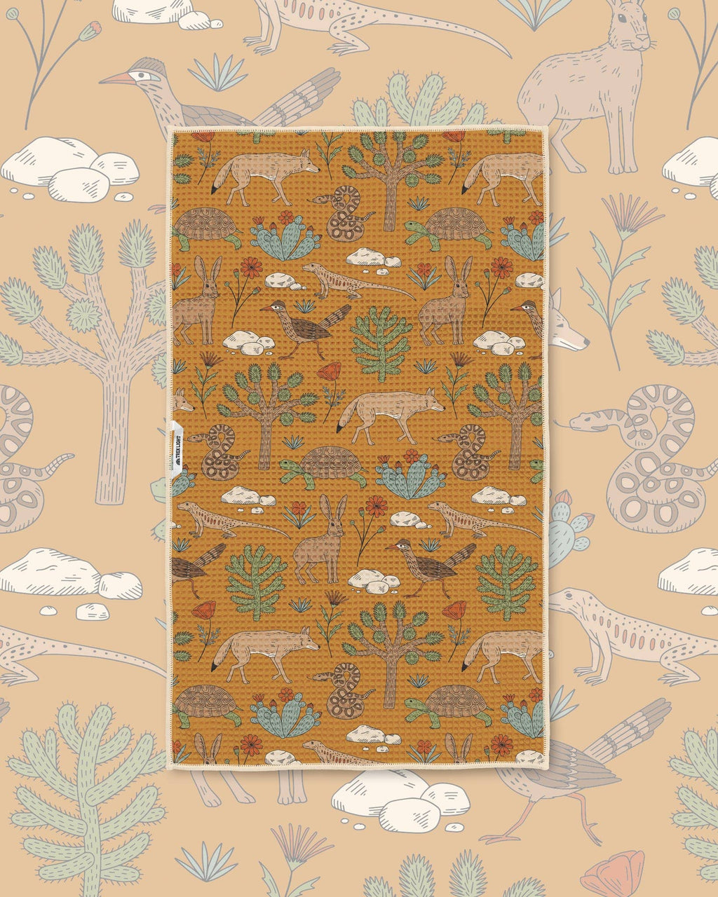 Trek Light- Kitchen Tea Towel Quick Dry | Joshua Tree