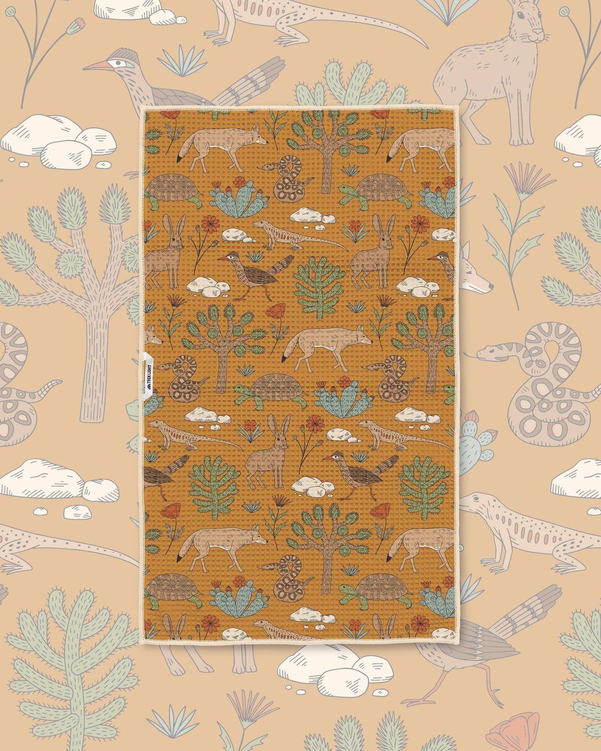 Trek Light- Kitchen Tea Towel Quick Dry | Joshua Tree