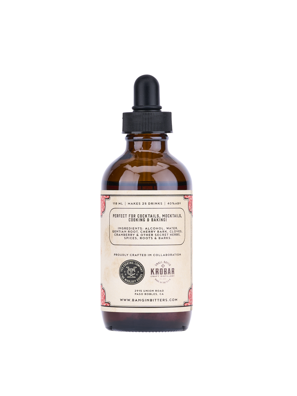 Yes Cocktail Co.- Bangin' Bitters : Aromatic