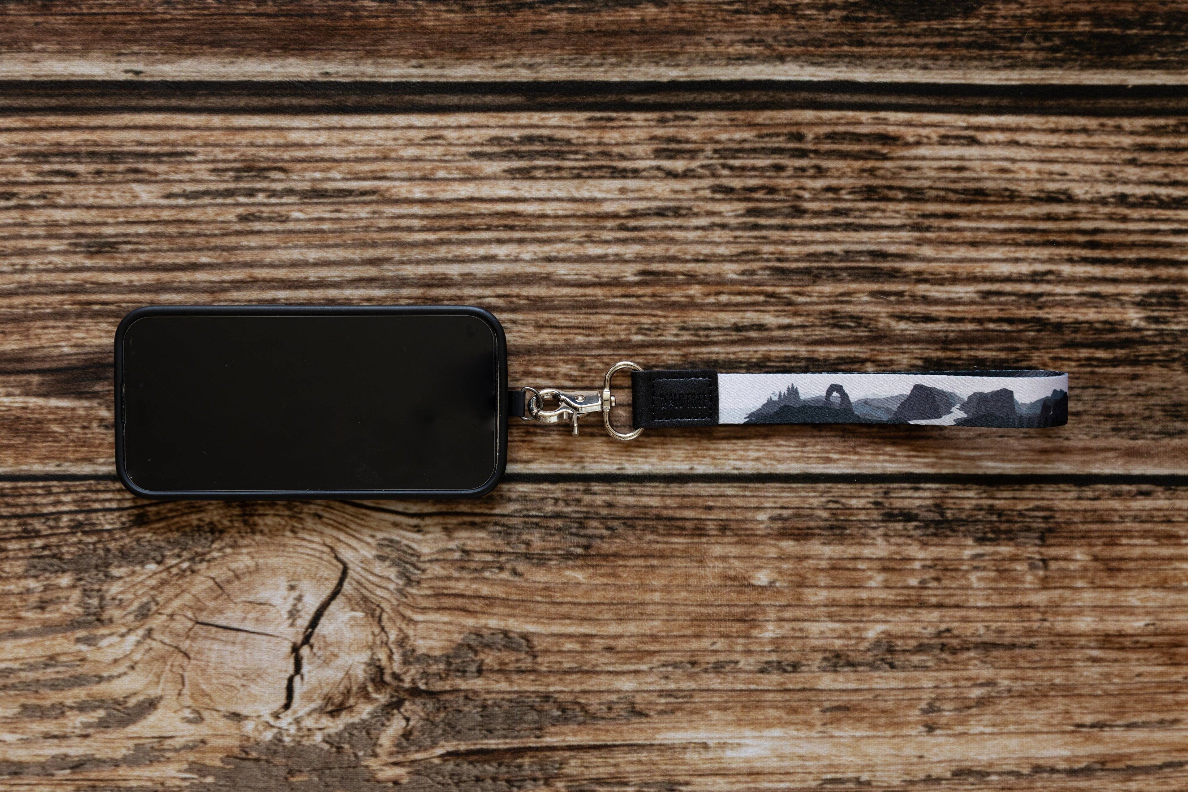 Wildtree- Parks in Black and White: National Park Wristlet Keychain