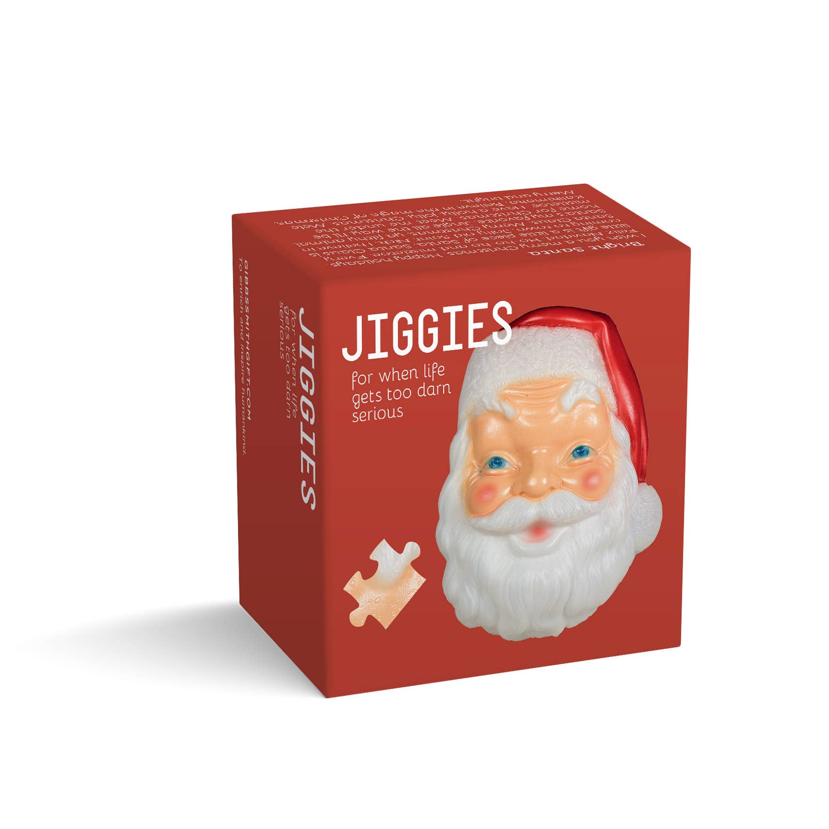 Gibbs Smith- Bright Santa Jiggie Puzzle