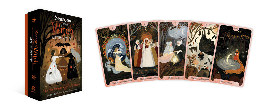 Simon & Schuster- Seasons of the Witch Autumn Tarot by Lorriane Anderson