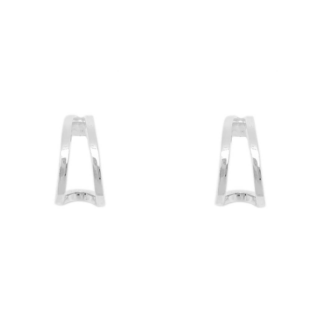 Bronwen Jewelry- Double Hoop Post Earrings