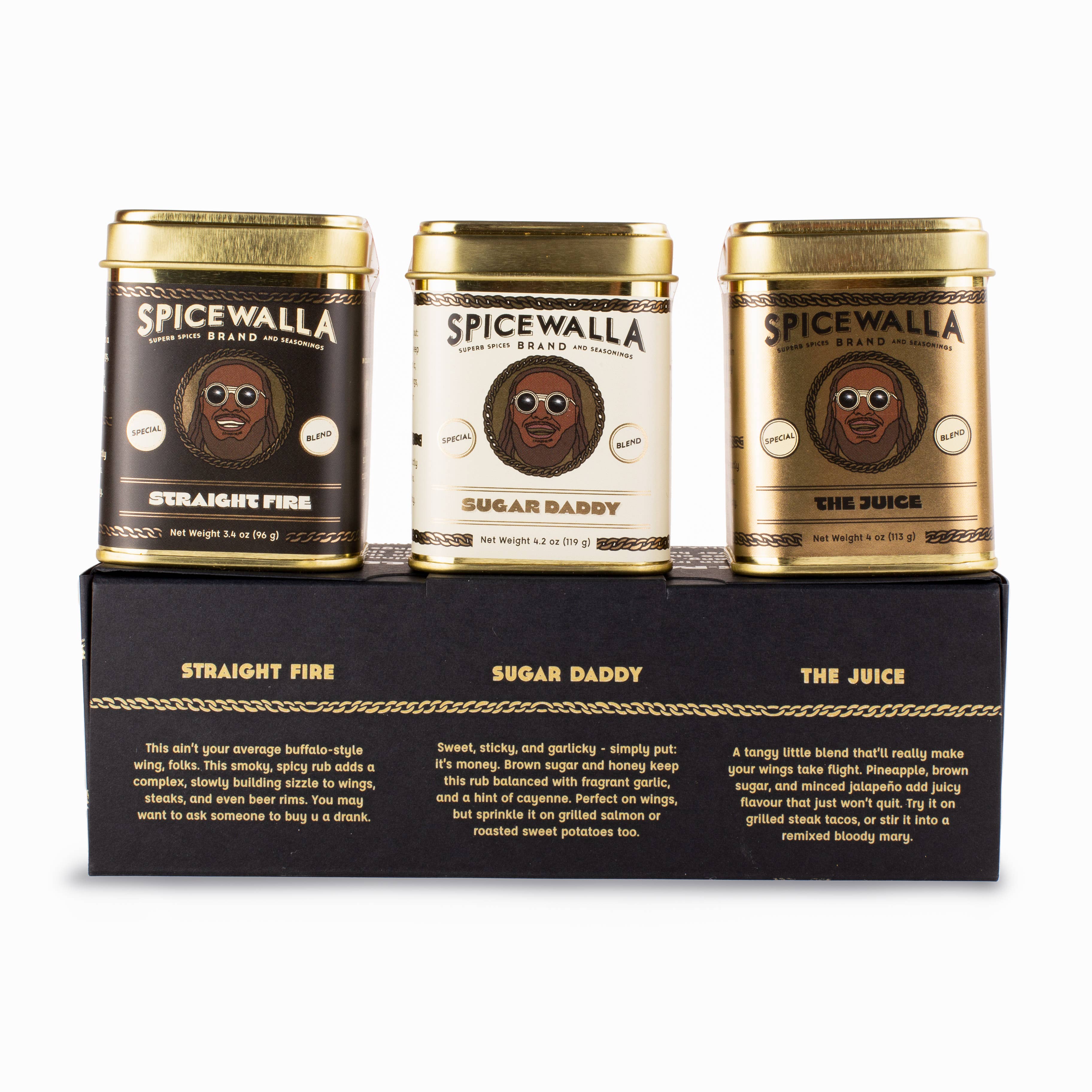 Spicewalla- T-Pain Dry Rub Wing Collection