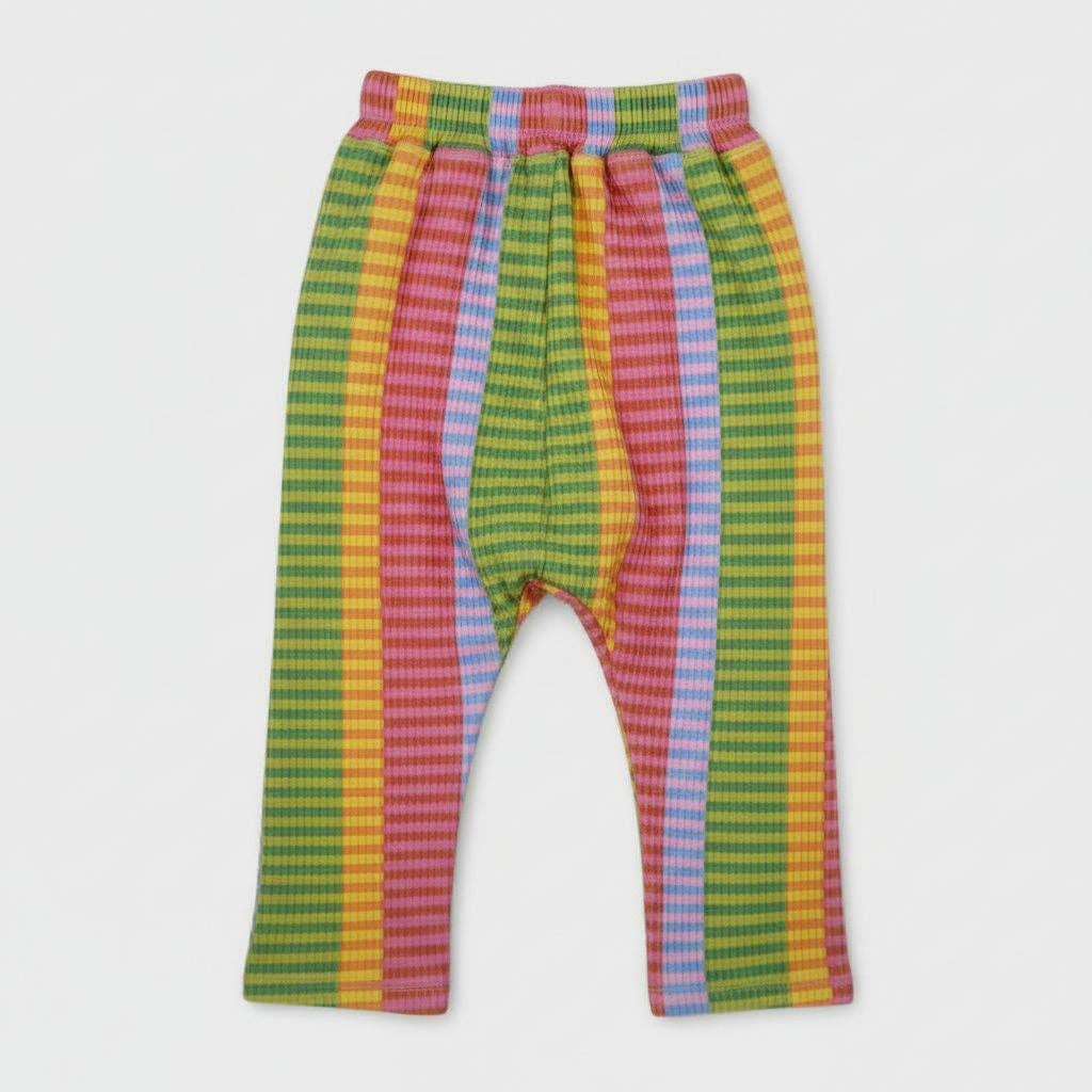 Best Day Ever- Multicolor Harem Kids Good Vibrations Pant
