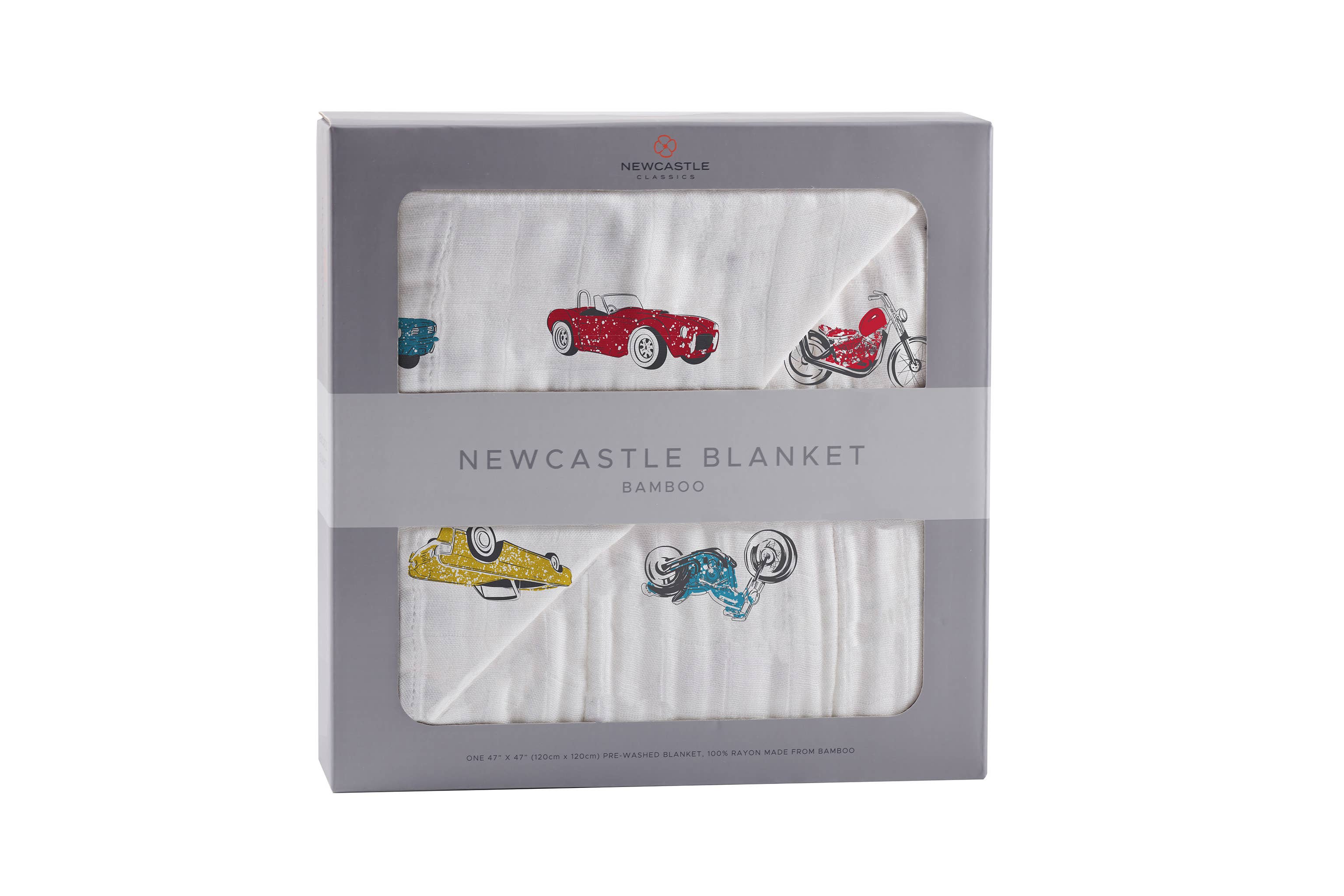 Newcastle Classics- Vintage Muscle Cars and Motorcycles Newcastle Blanket