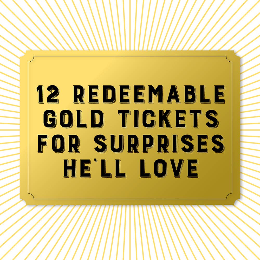 Chronicle Books- Lucky Tickets for Dad
