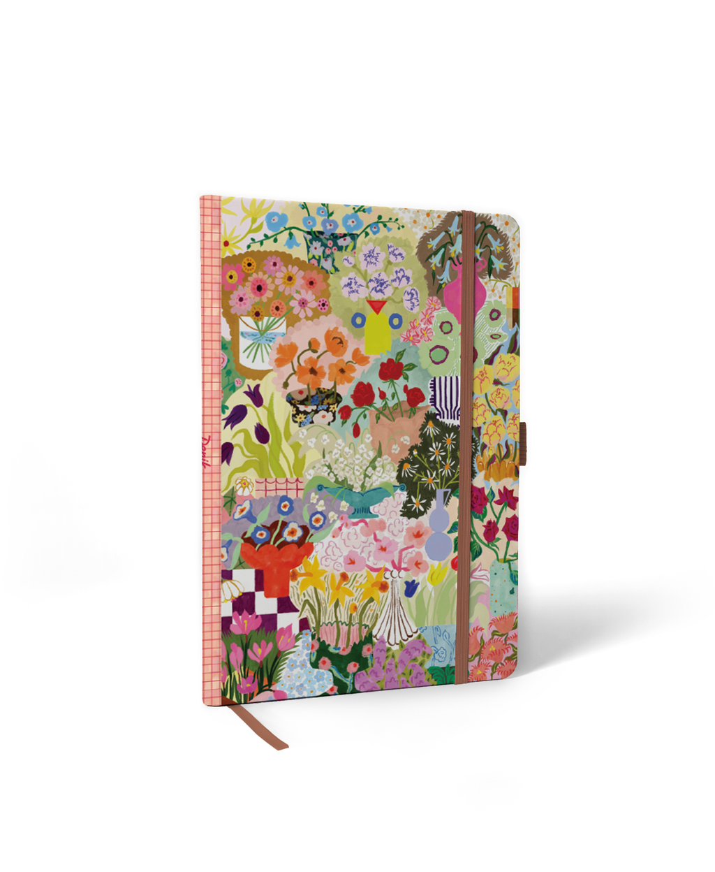Denik- Wild Garden Soft Touch Hardbound Layflat Notebook Journal