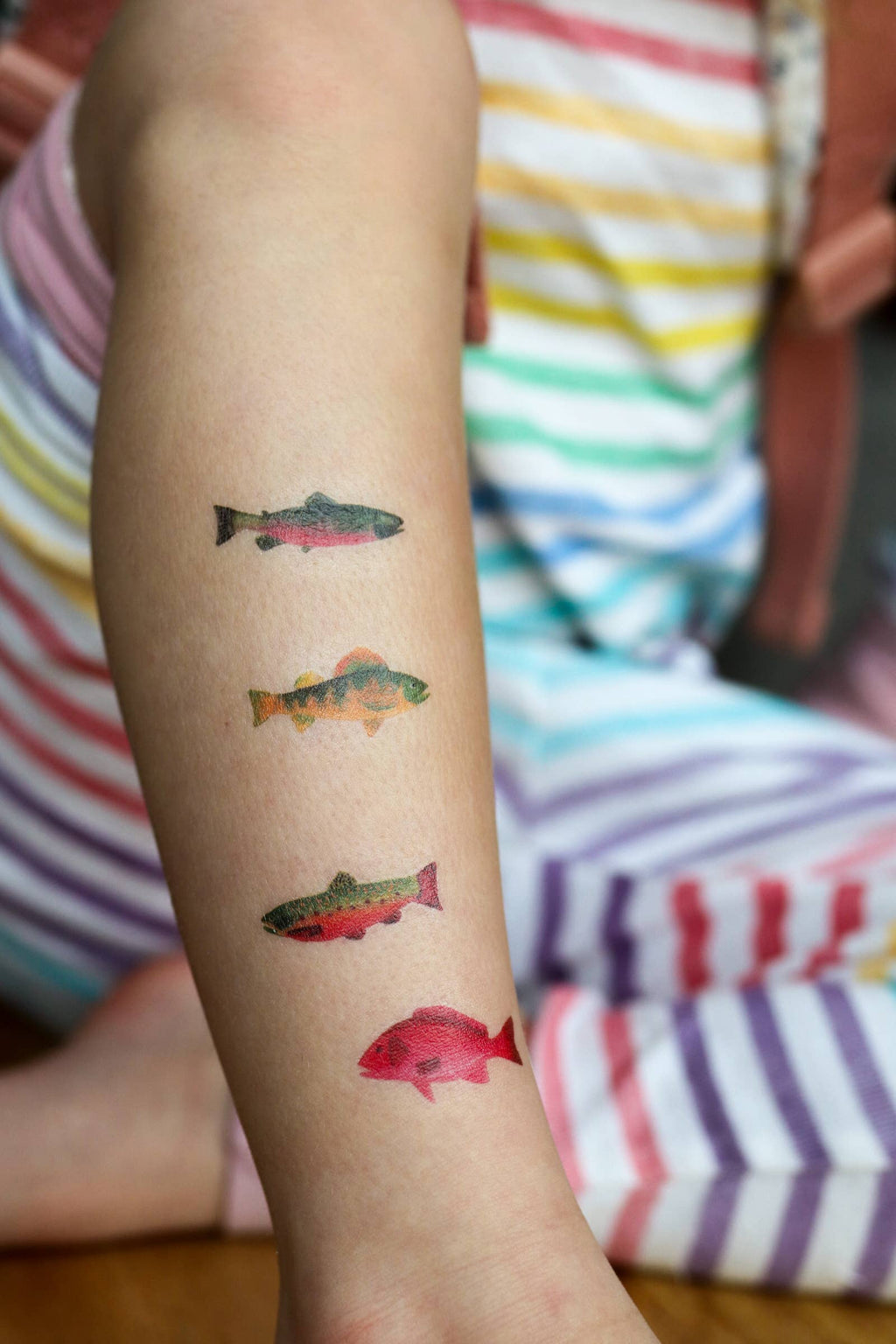 Saint & Company- Gone Fishin' Temporary Tattoos