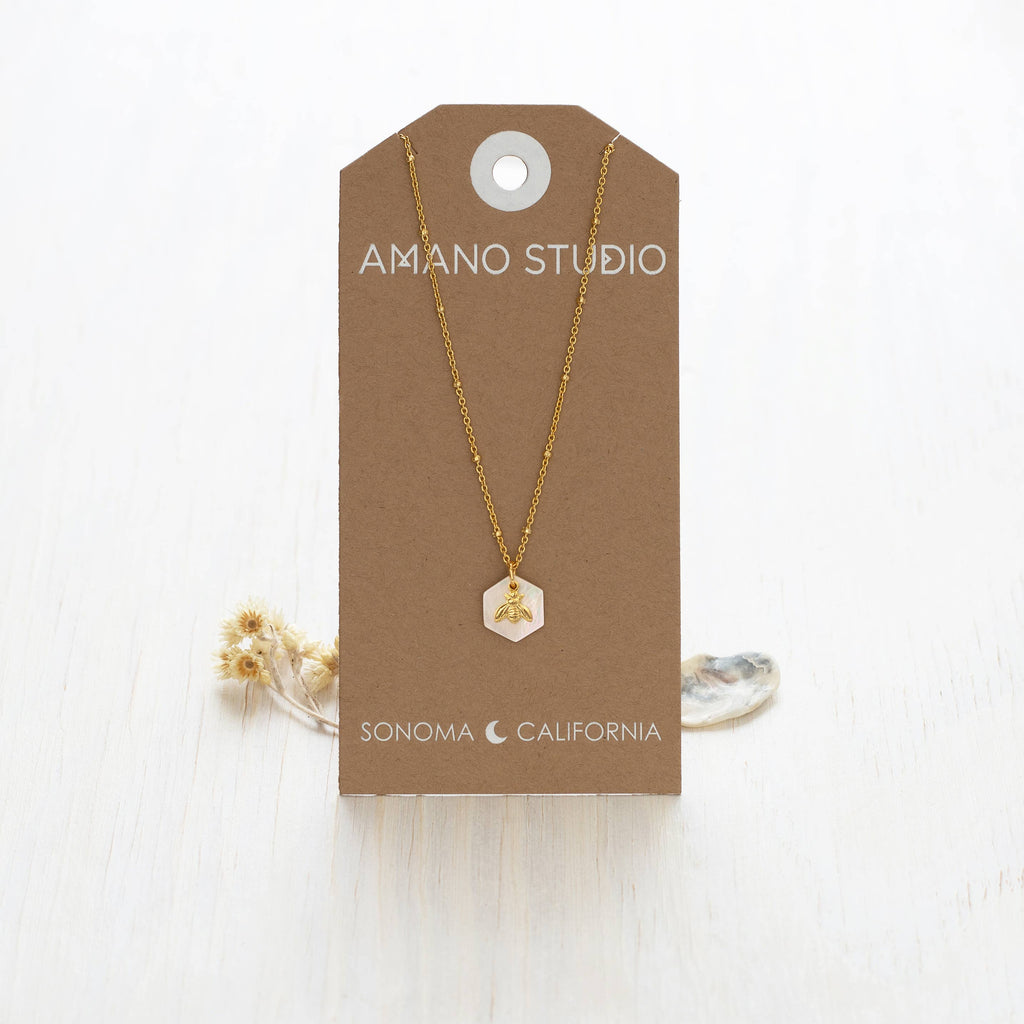 Amano Studio- Honey Bee Necklace