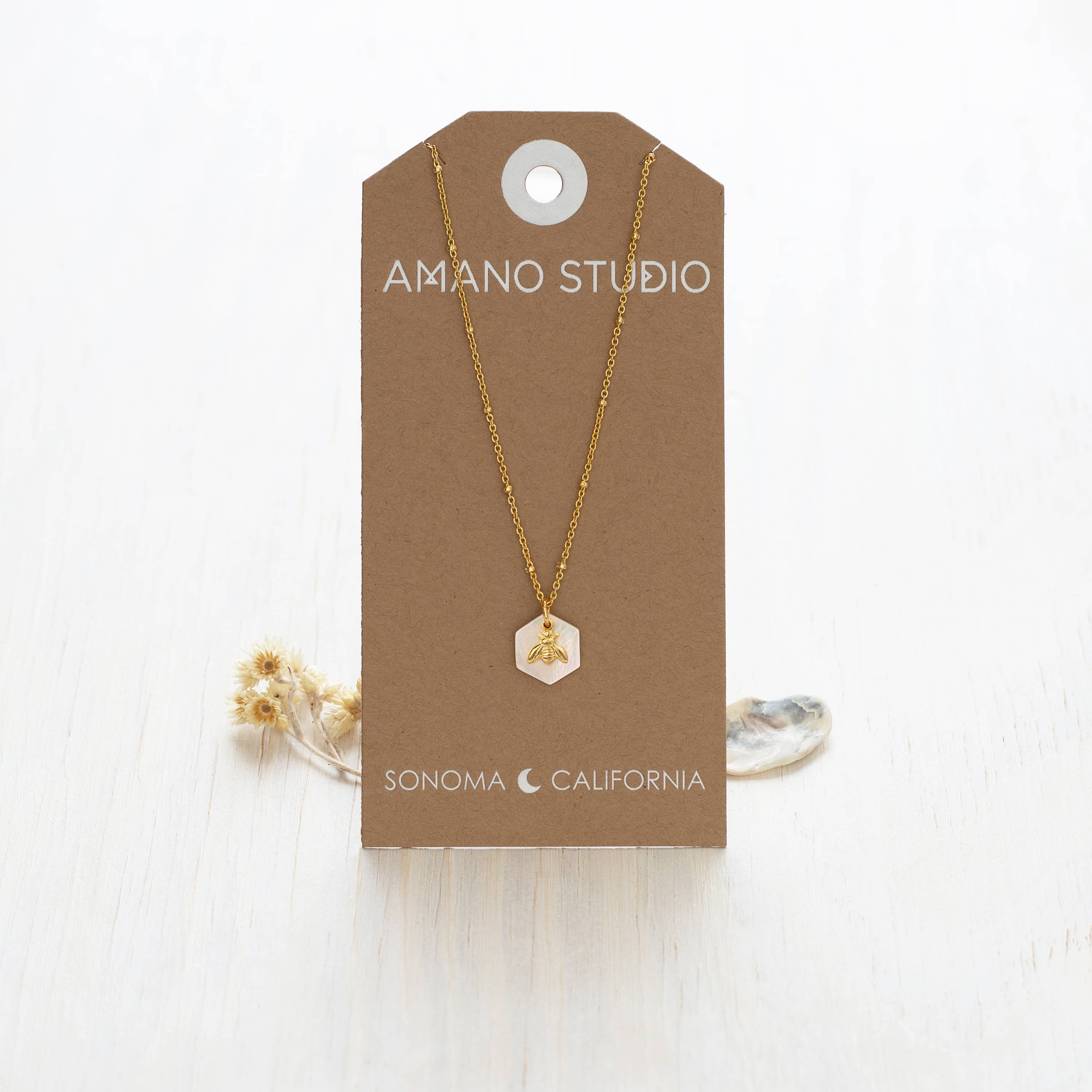 Amano Studio- Honey Bee Necklace