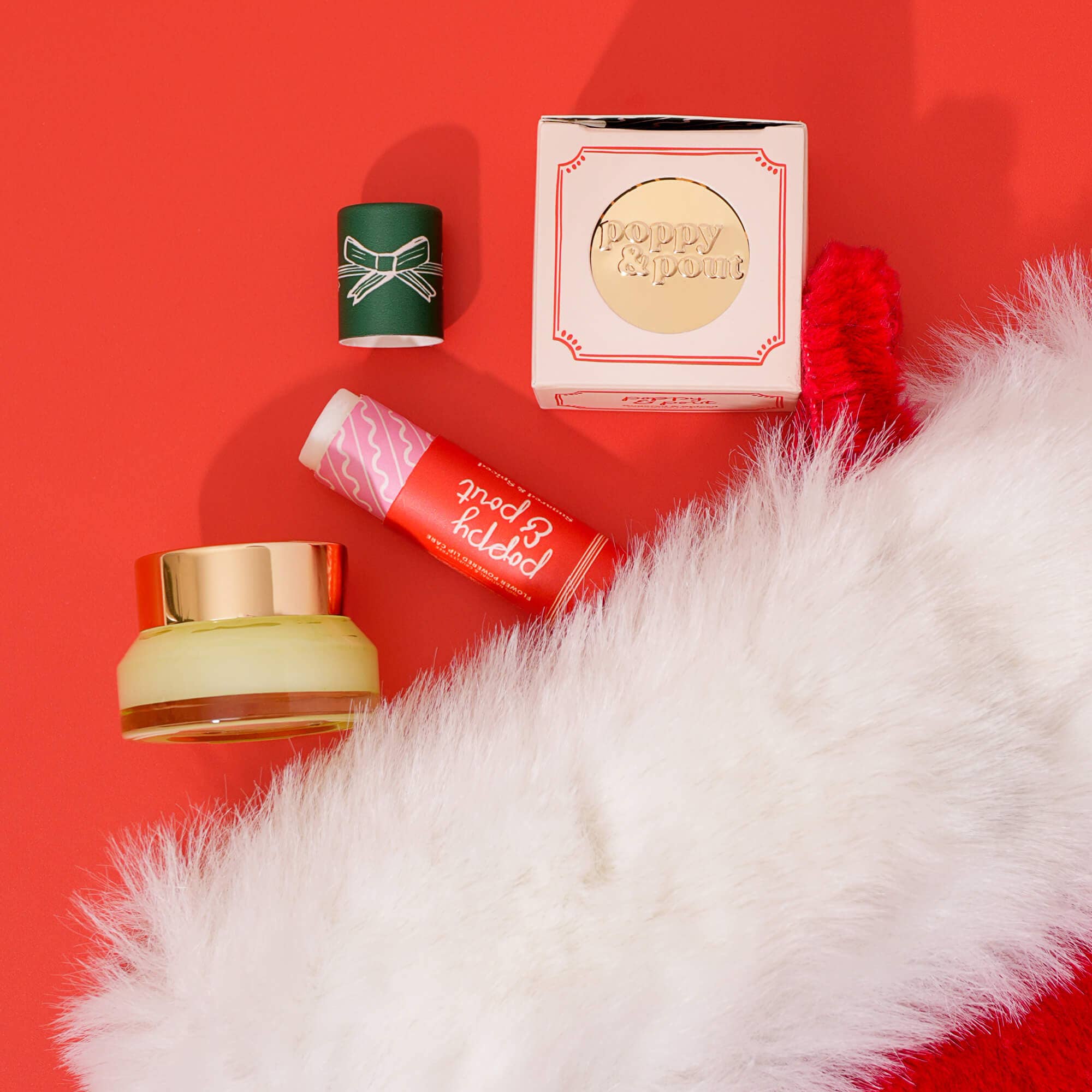 Poppy & Pout- Sugared & Spiced Limited Edition, Lip Balm, Holiday