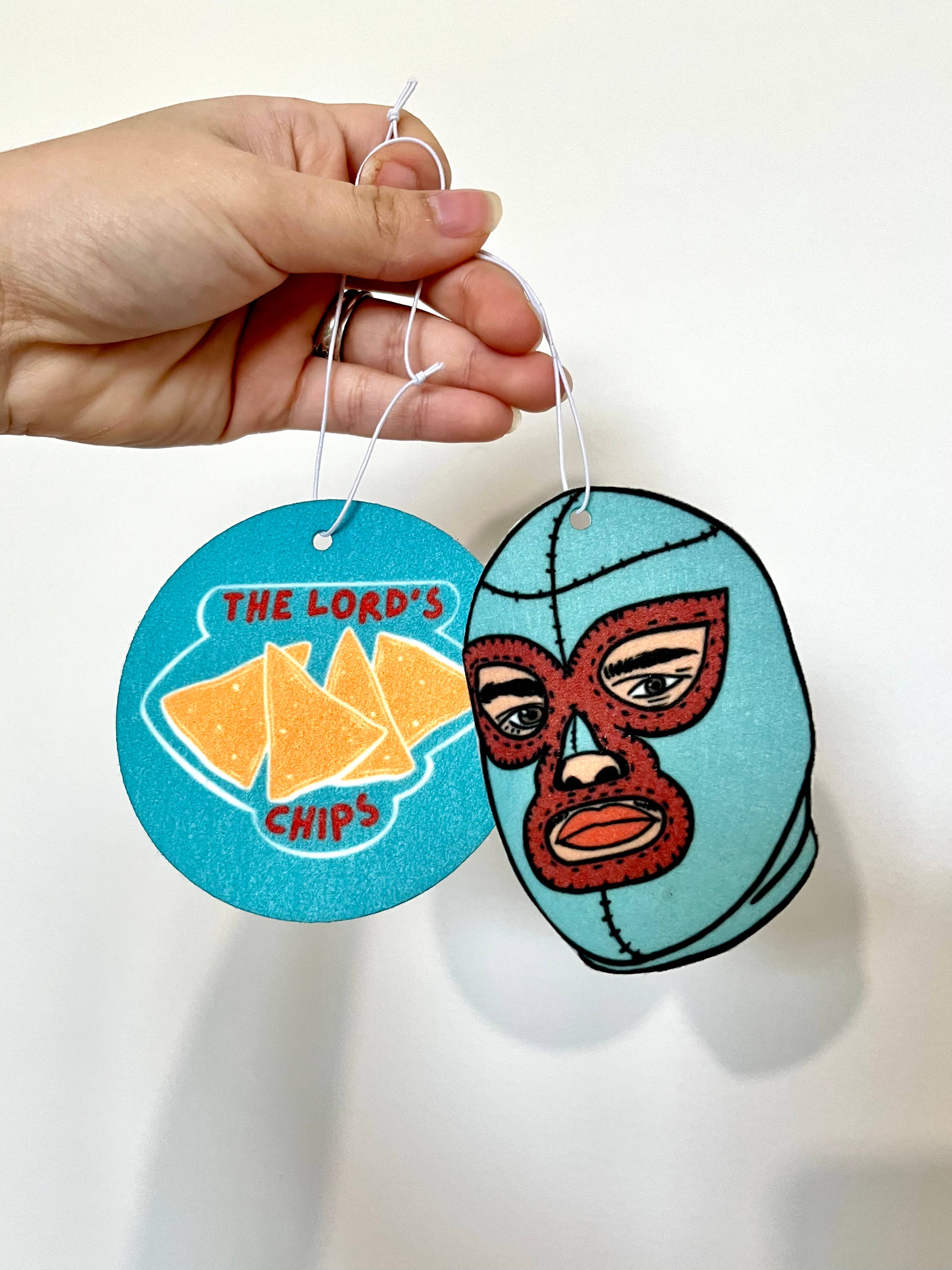 Gaec Studio- Nacho Libre Mask Air Freshener