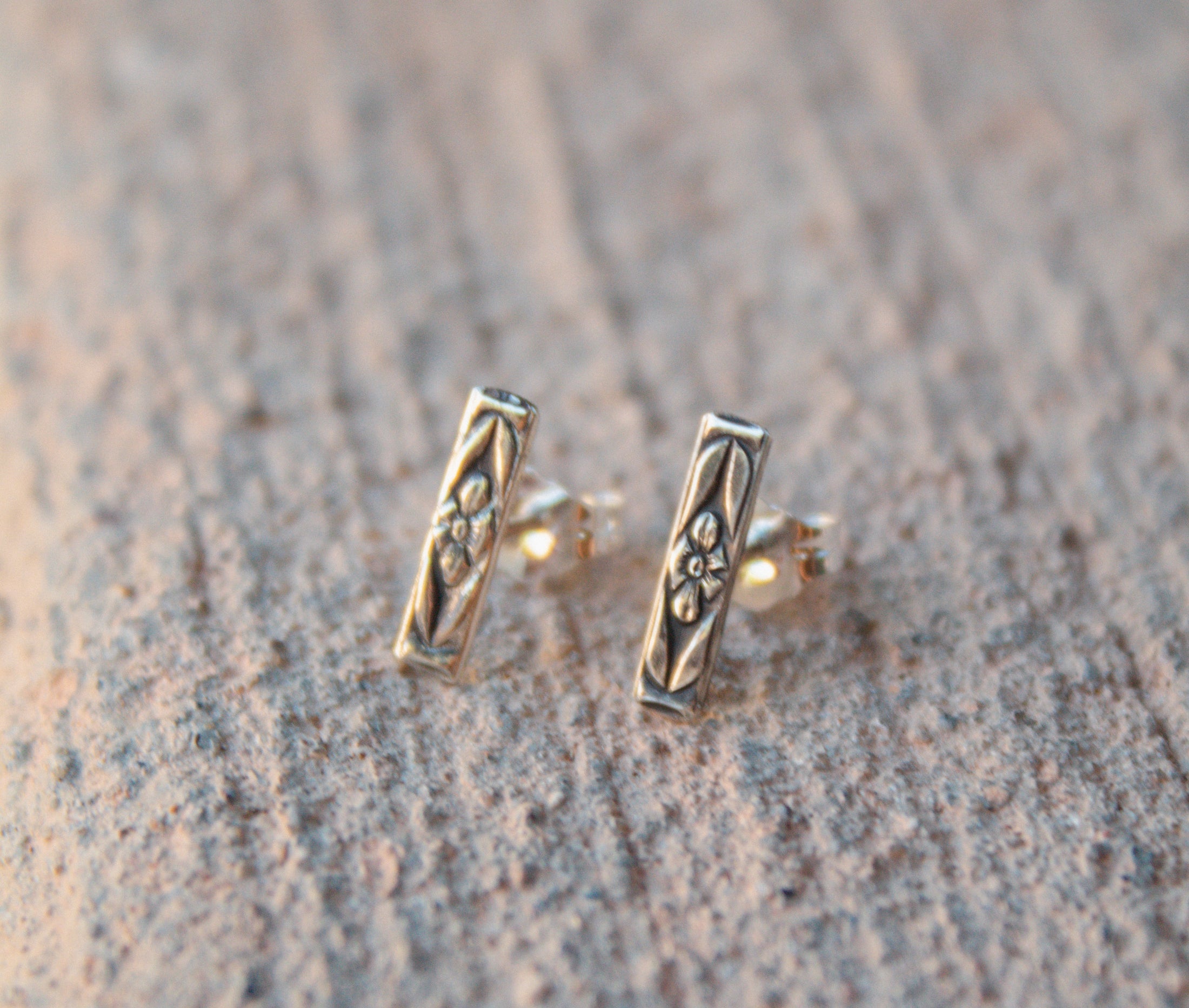 Dazed and Topazed- Zion Desert Flower Post Earrings