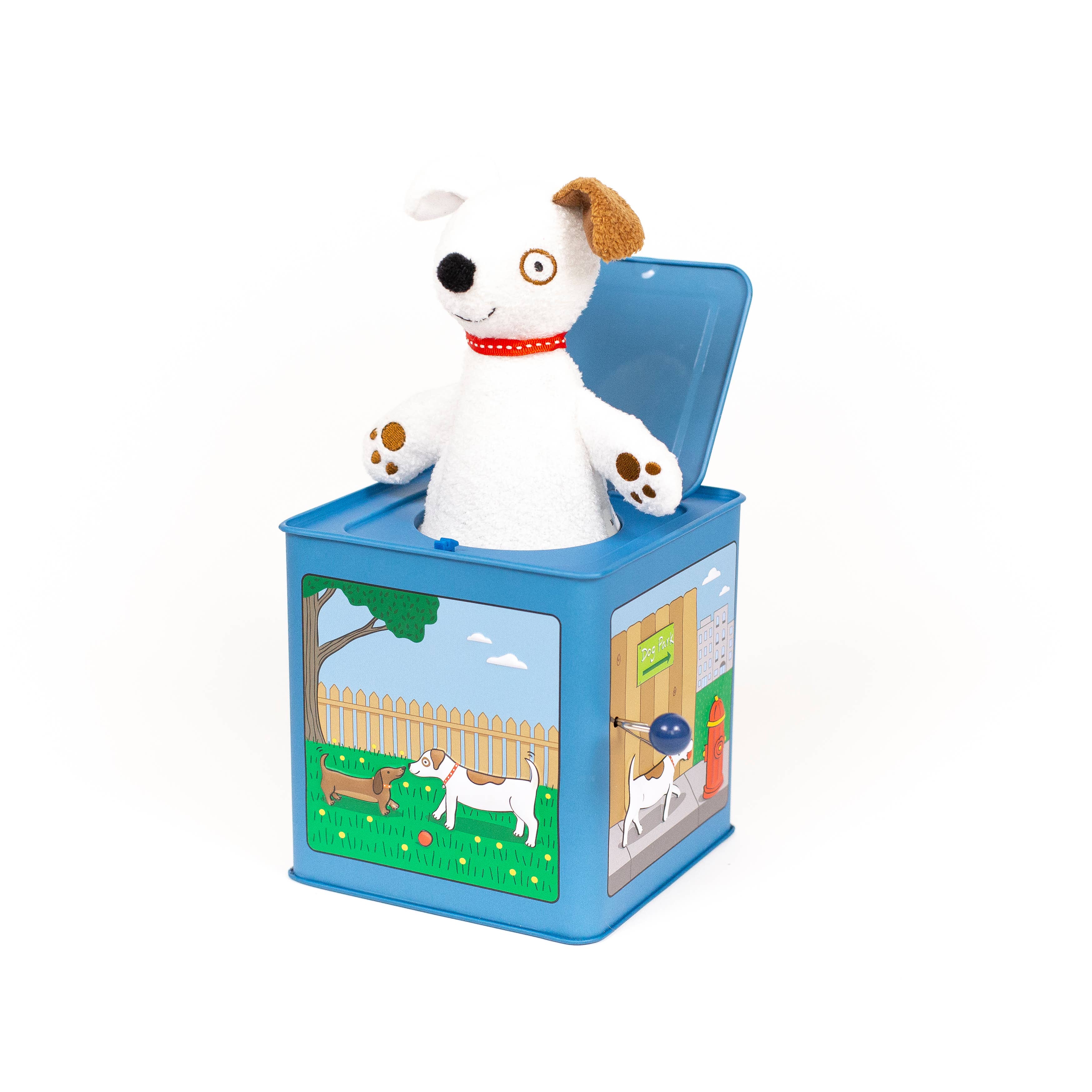 Jack Rabbit Creations- Dog Jack in the Box