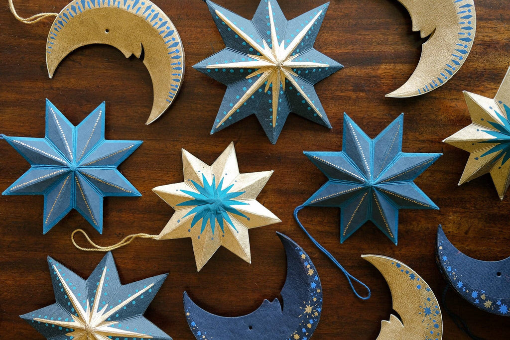 East End Press- Twinkling Star Board Ornament