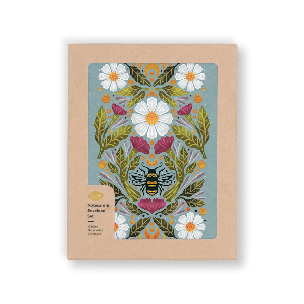 Denik- Honeybee Tea Notecards