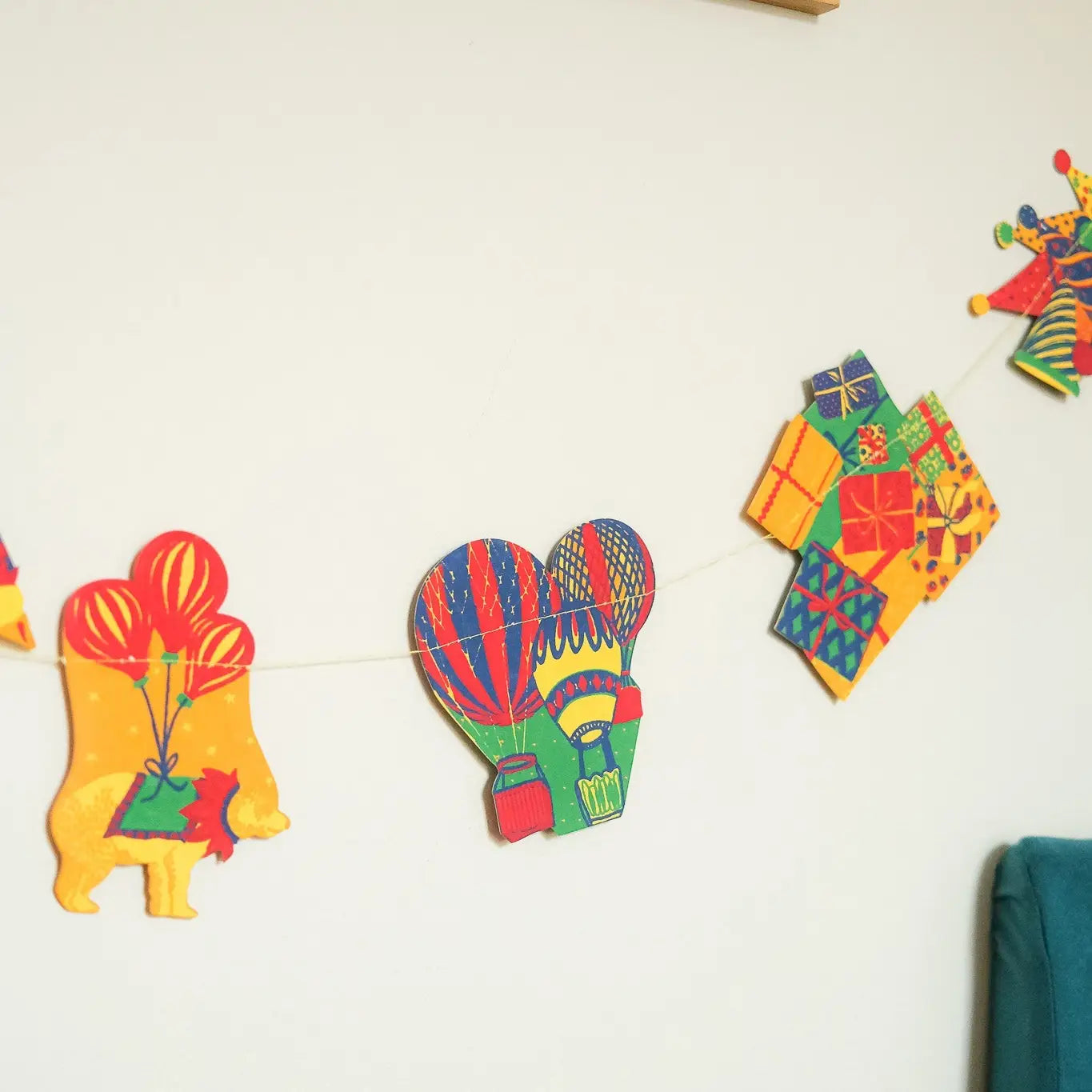 East End Press- Birthday Party Sewn Garland