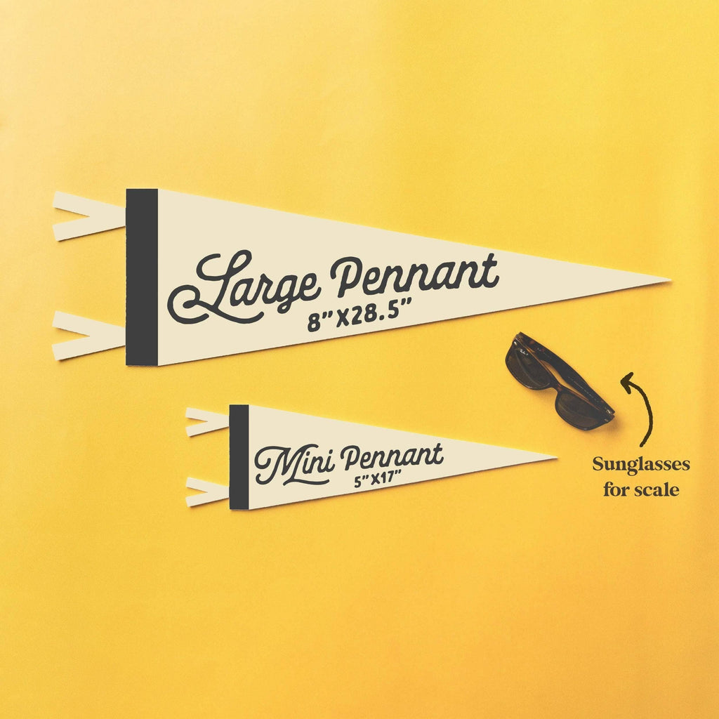Benoit's Design Co.- Saddle Up Felt Pennant