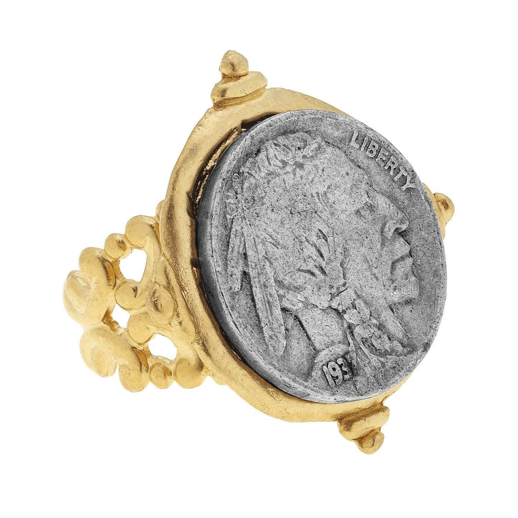 Susan Shaw- American Indian Nickel Ring