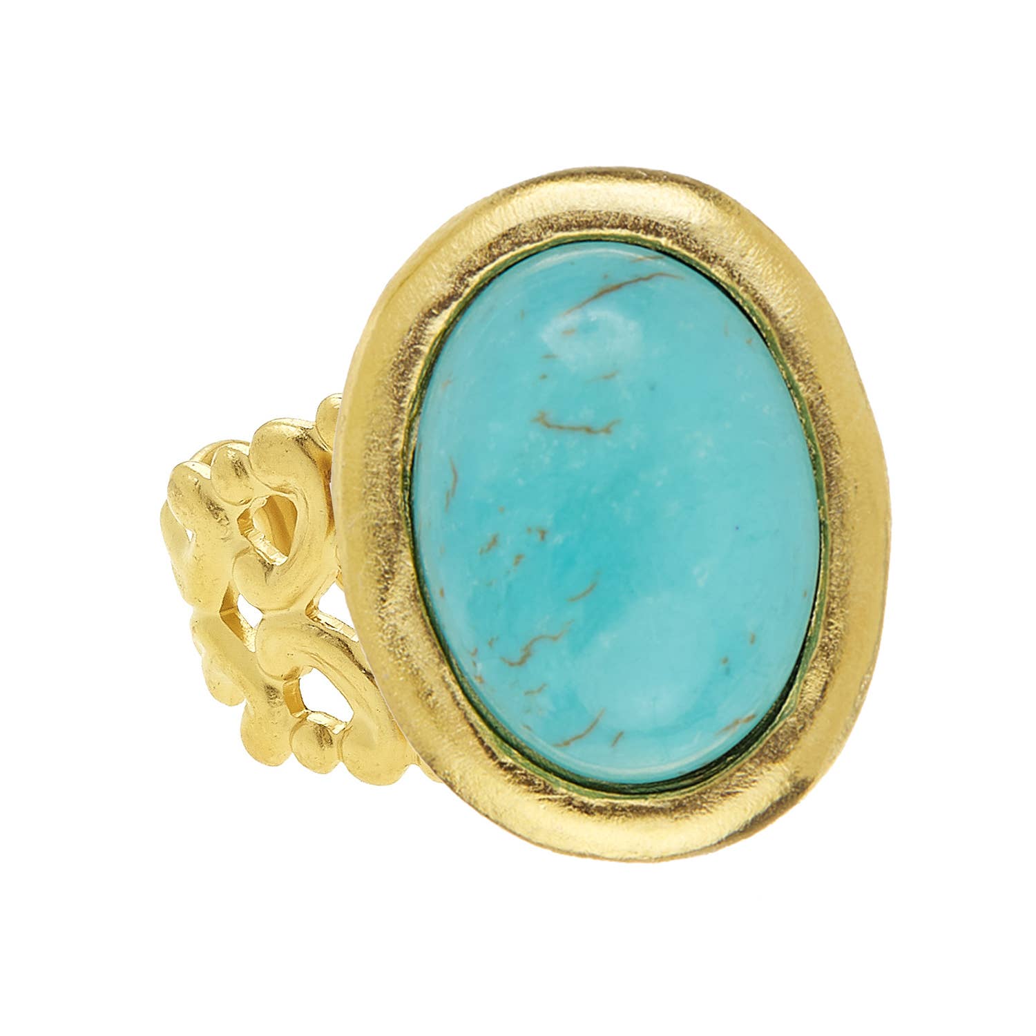 Susan Shaw- Turquoise Cabochon Ring