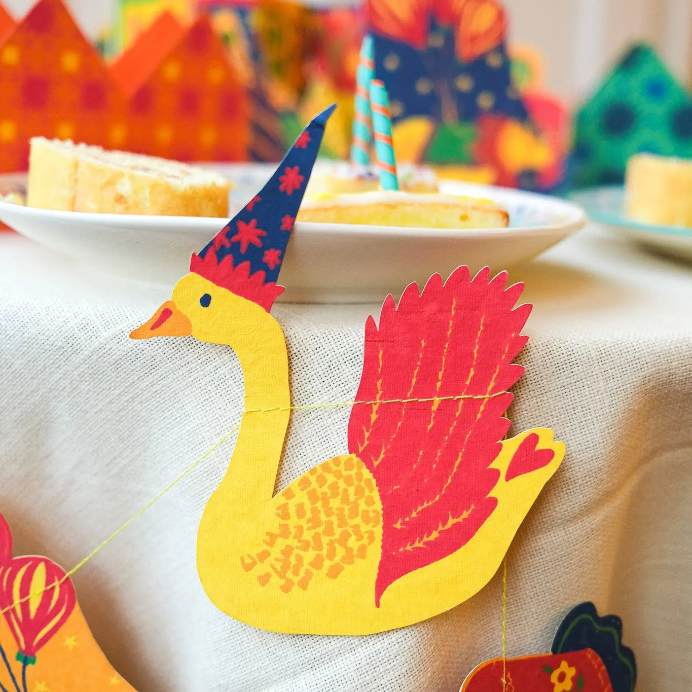 East End Press- Birthday Party Sewn Garland