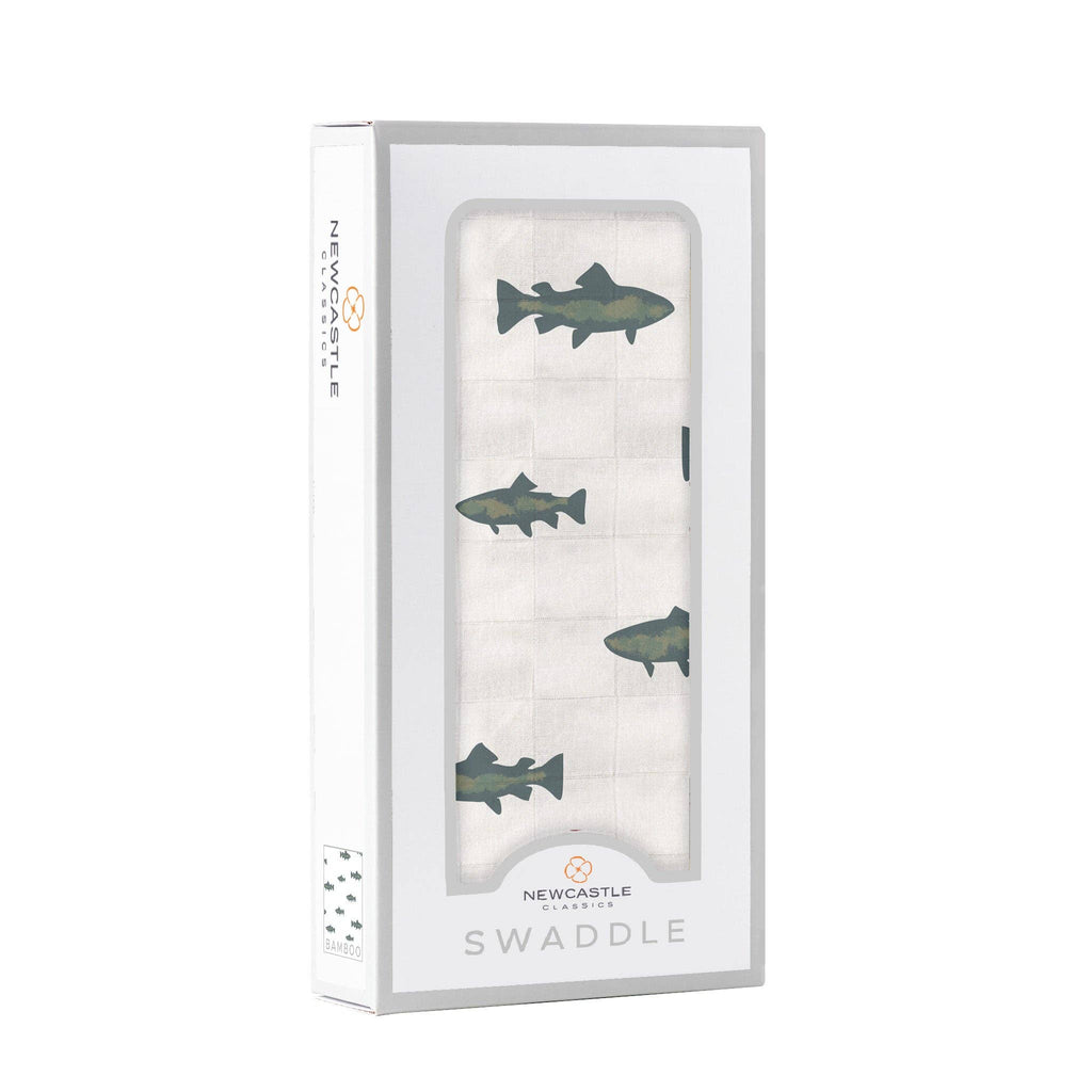 Newcastle Classics- Gone Fishing Swaddle
