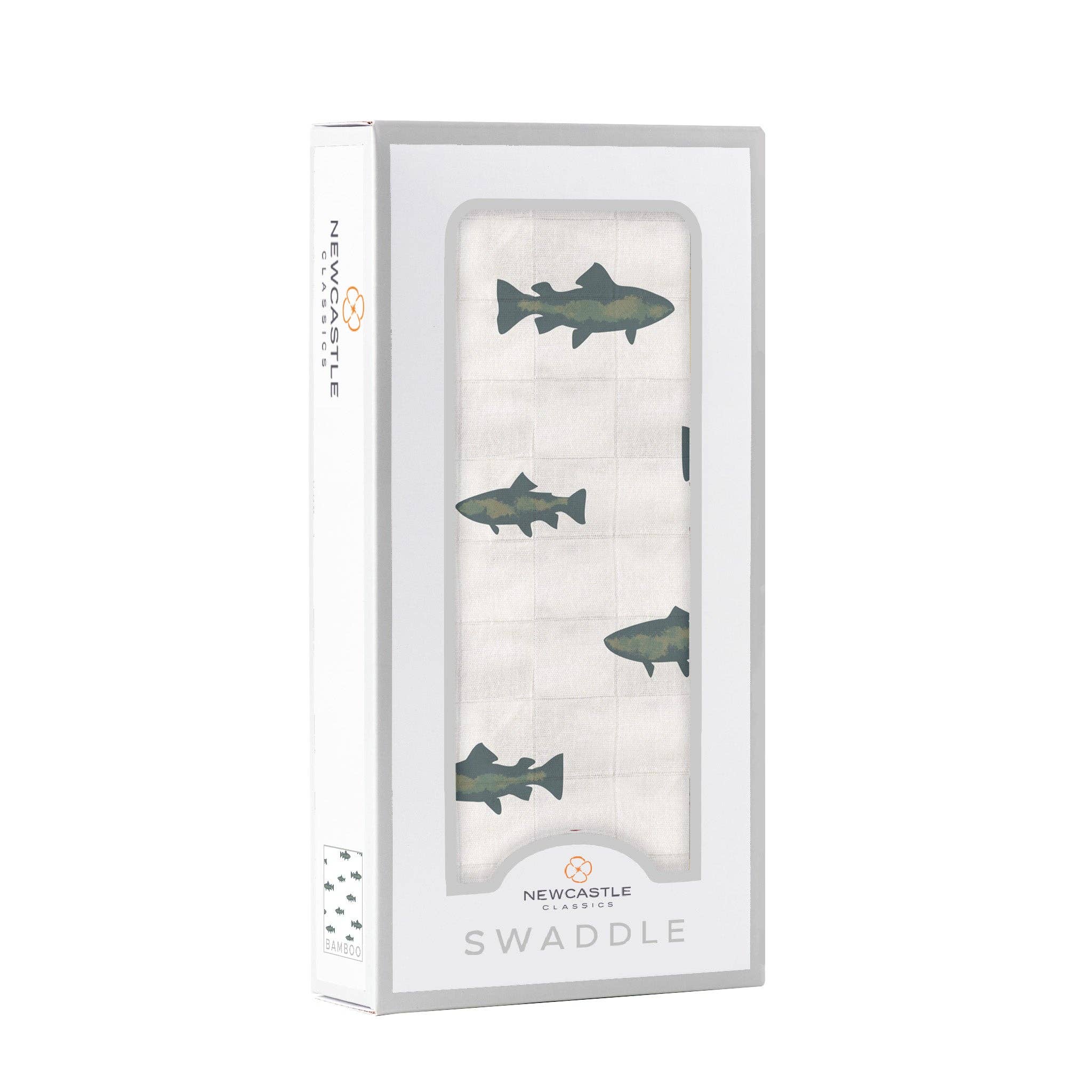 Newcastle Classics- Gone Fishing Swaddle